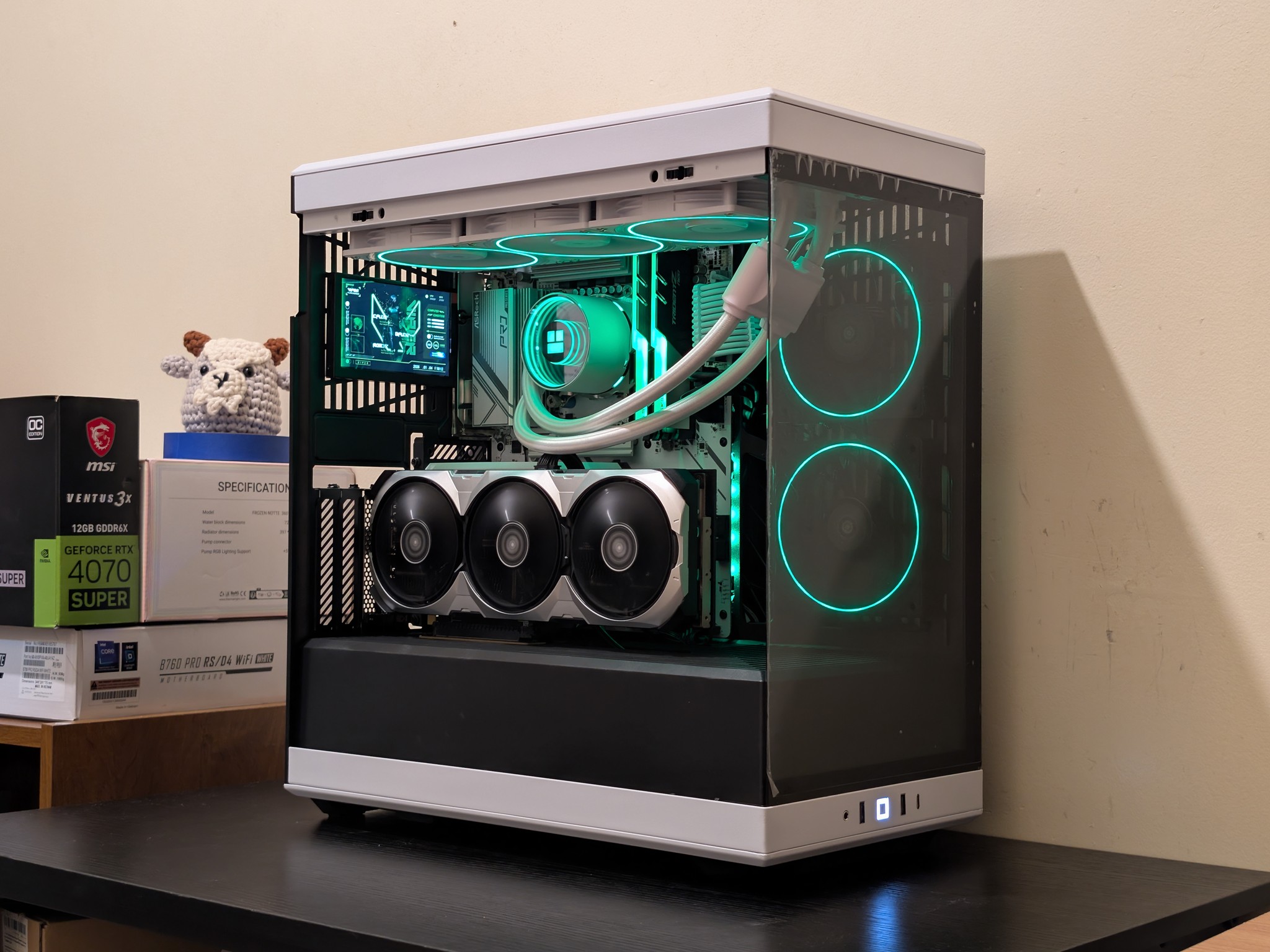 🐼🔳 1440p Gaming Beast | RTX 4070 Super | i5 14600K | 1TB SSD | 32GB RAM | WiFi 6 & Bluetooth 🔳🐼