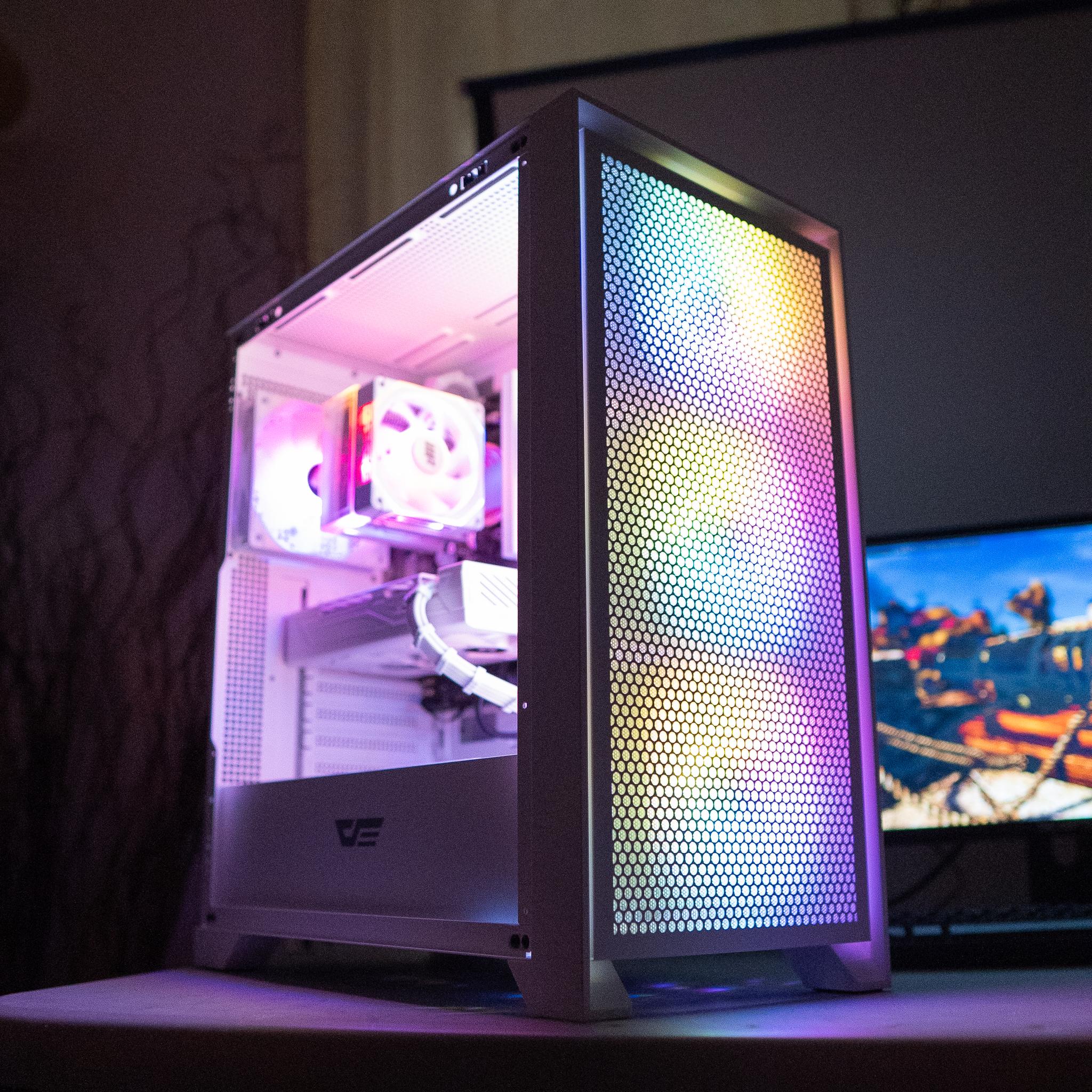 🍬🌨 | RX 580 8GB | RYZEN 5 1500X | 16GB DDR4 RAM | 1TB NVME SSD | Arctic Candy