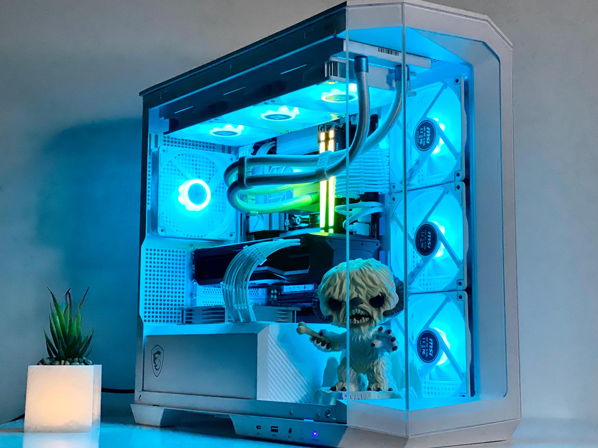 ❄️🥶-I7-Liquid-Cooled Pro Gaming Beast⚪️RX 7900XT 20GB ⚪️32GB RAM⚪️2TB NVMe M.2⚪️ Windows 11 Pro