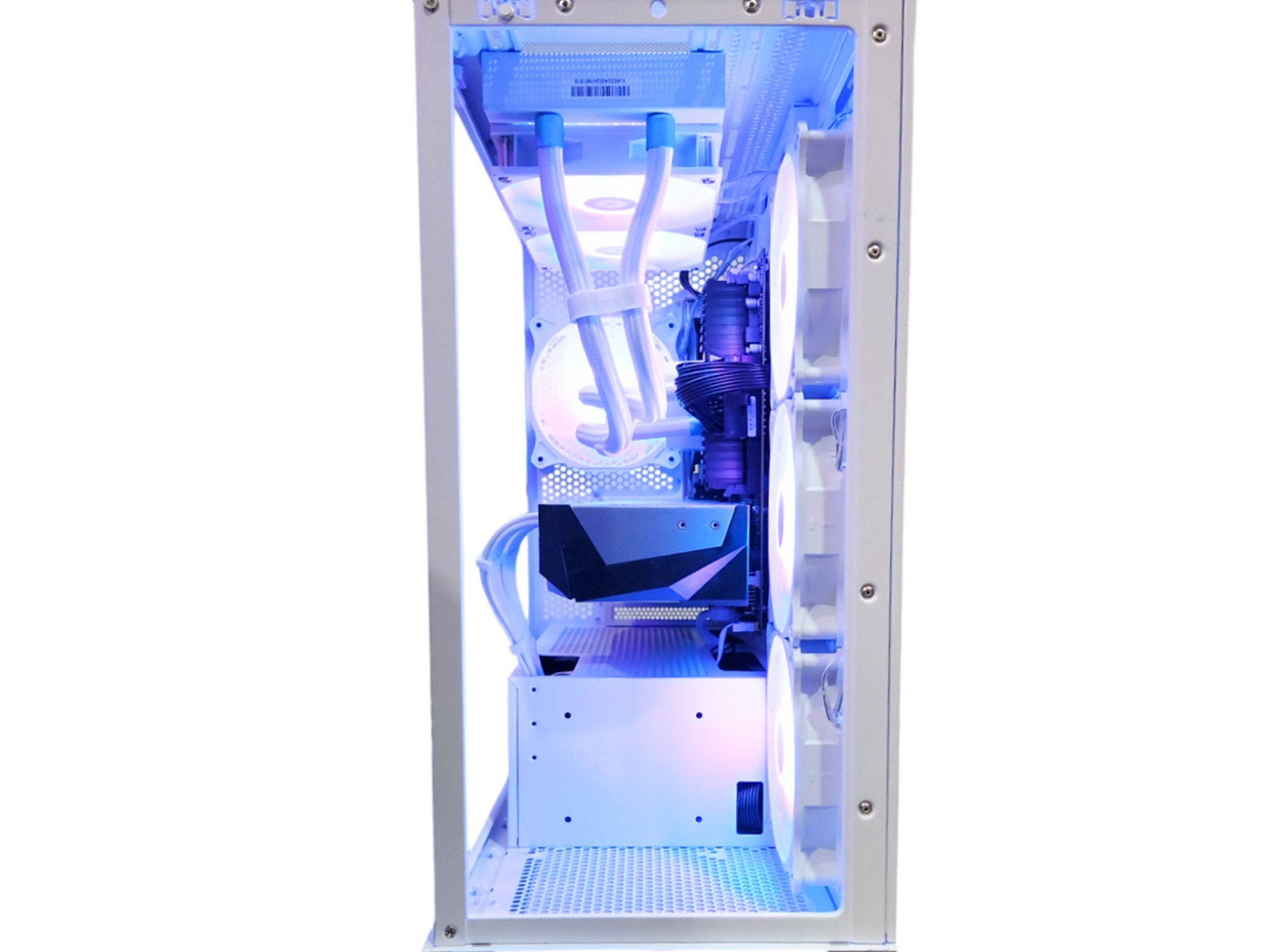❄️Polar Ice🧊: RTX 3080 | Ryzen 5600 | 32GB DDR4 RAM | 1TB SSD | 6 RGB Fans | White Gaming PC
