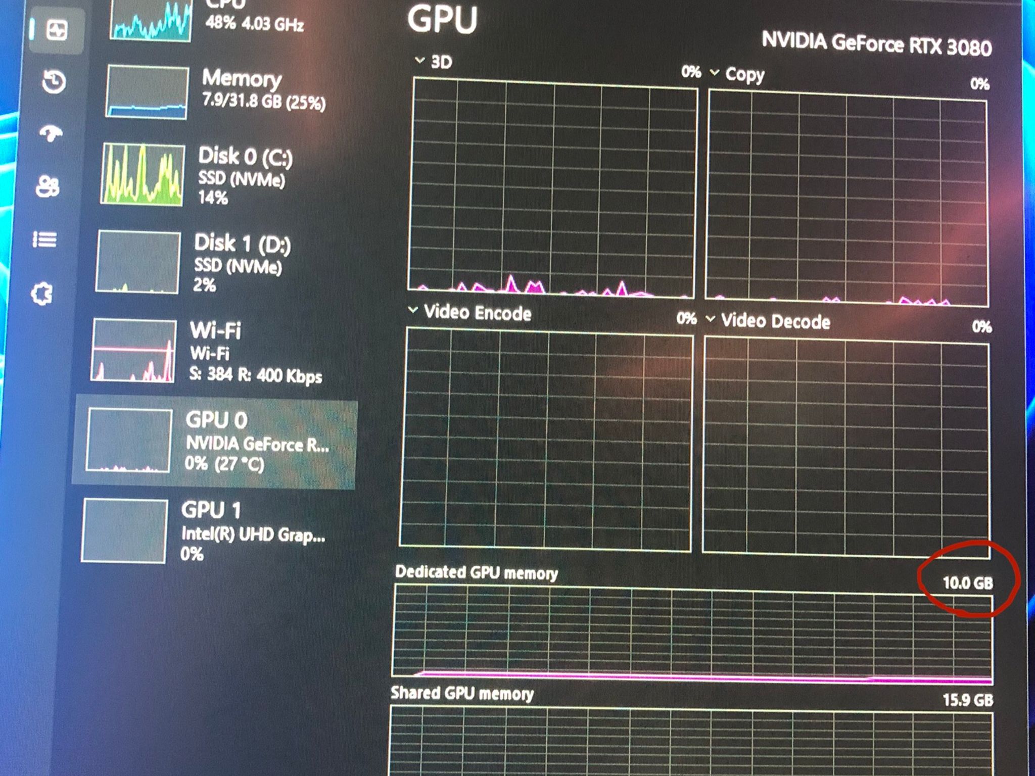 3080 10gb Nvidia RTX Zotac trinity OC (offers accepted!!)