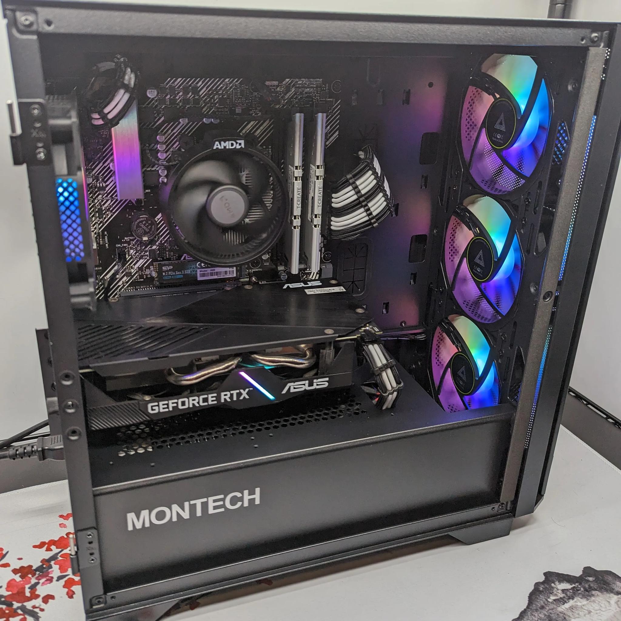 Gaming Rig "AIR 100" Ryzen 5 5500/16GB DDR4/1TB SSD/ RTX2060 6GB