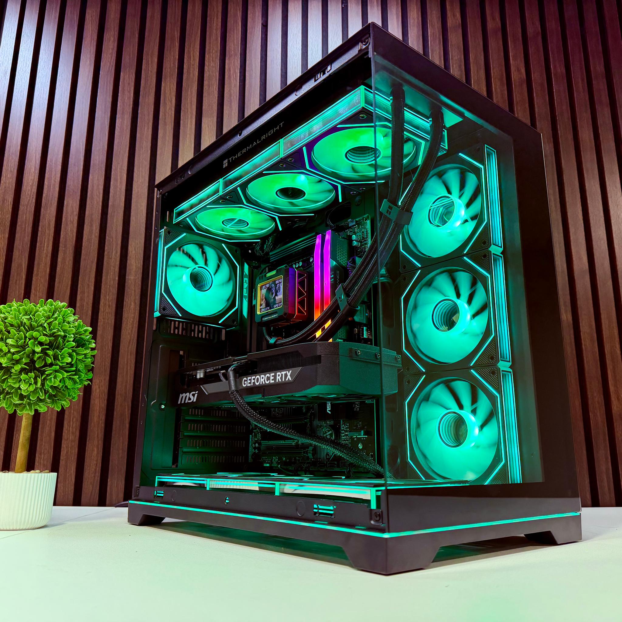 RTX 5080| Ryzen 9850X3D | 32GB DDR5 | 2TB M.2 | 1000W Gold PSU | LCD AIO | Windows 11 Pro