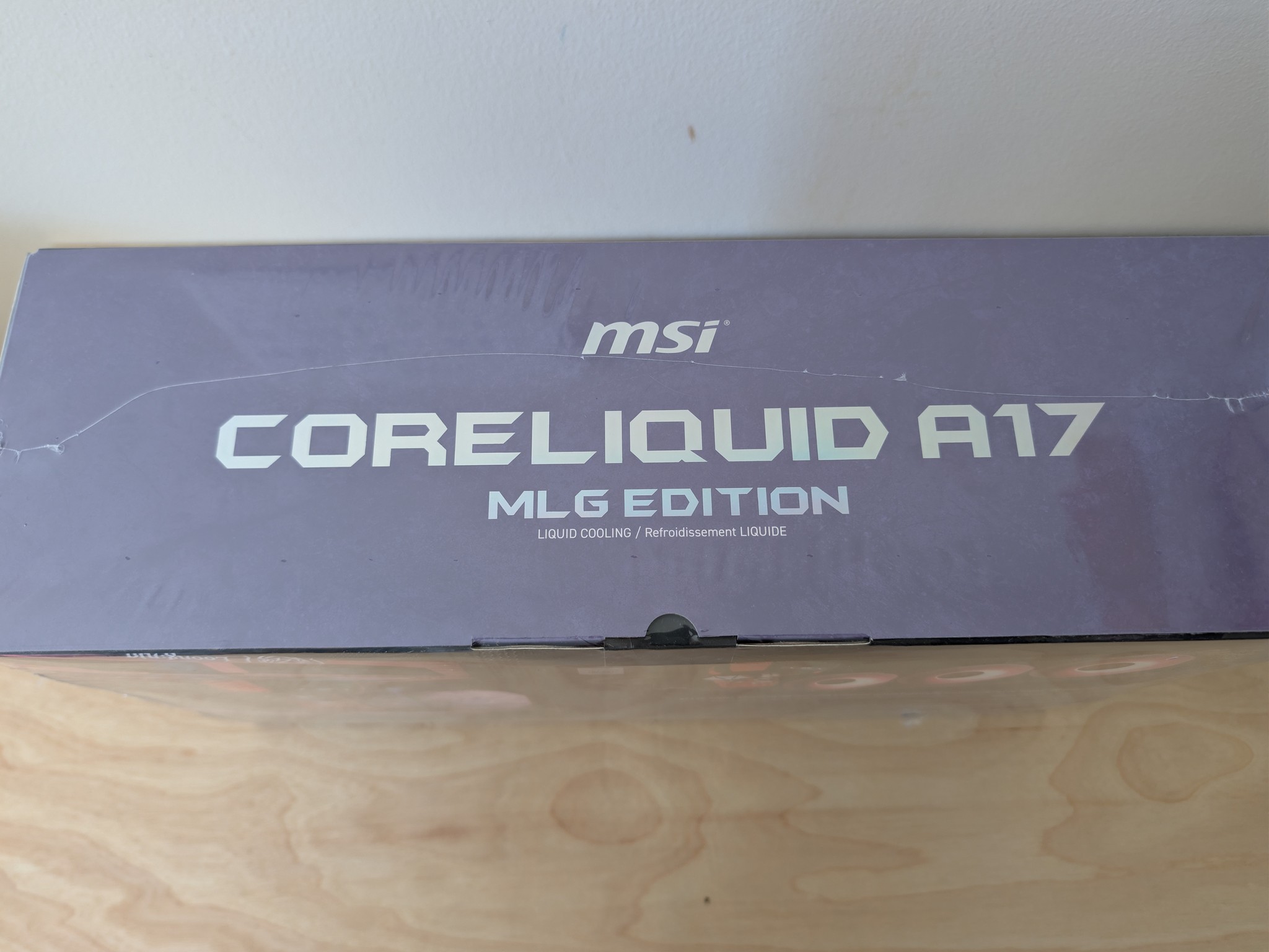 NEW MSI CORELIQUID A17 MLG Edition 360mm ARGB AIO CPU Liquid Cooler | Factory Sealed