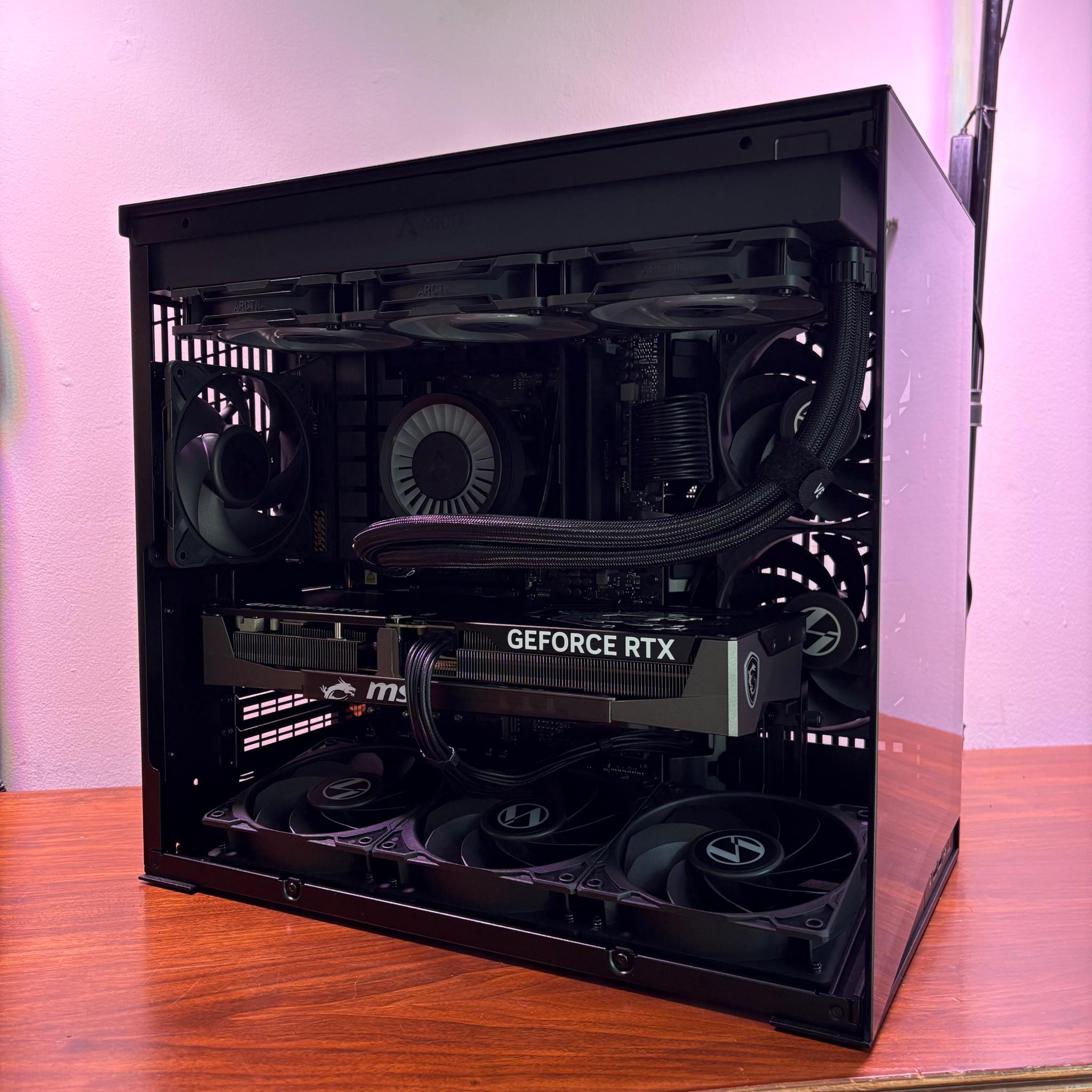 RTX 5080 | Ryzen 7 7800X3D | 32GB DDR5 | 2TB NVMe | 850W PSU | 360mm AIO | Lian Li O11D Mini V2