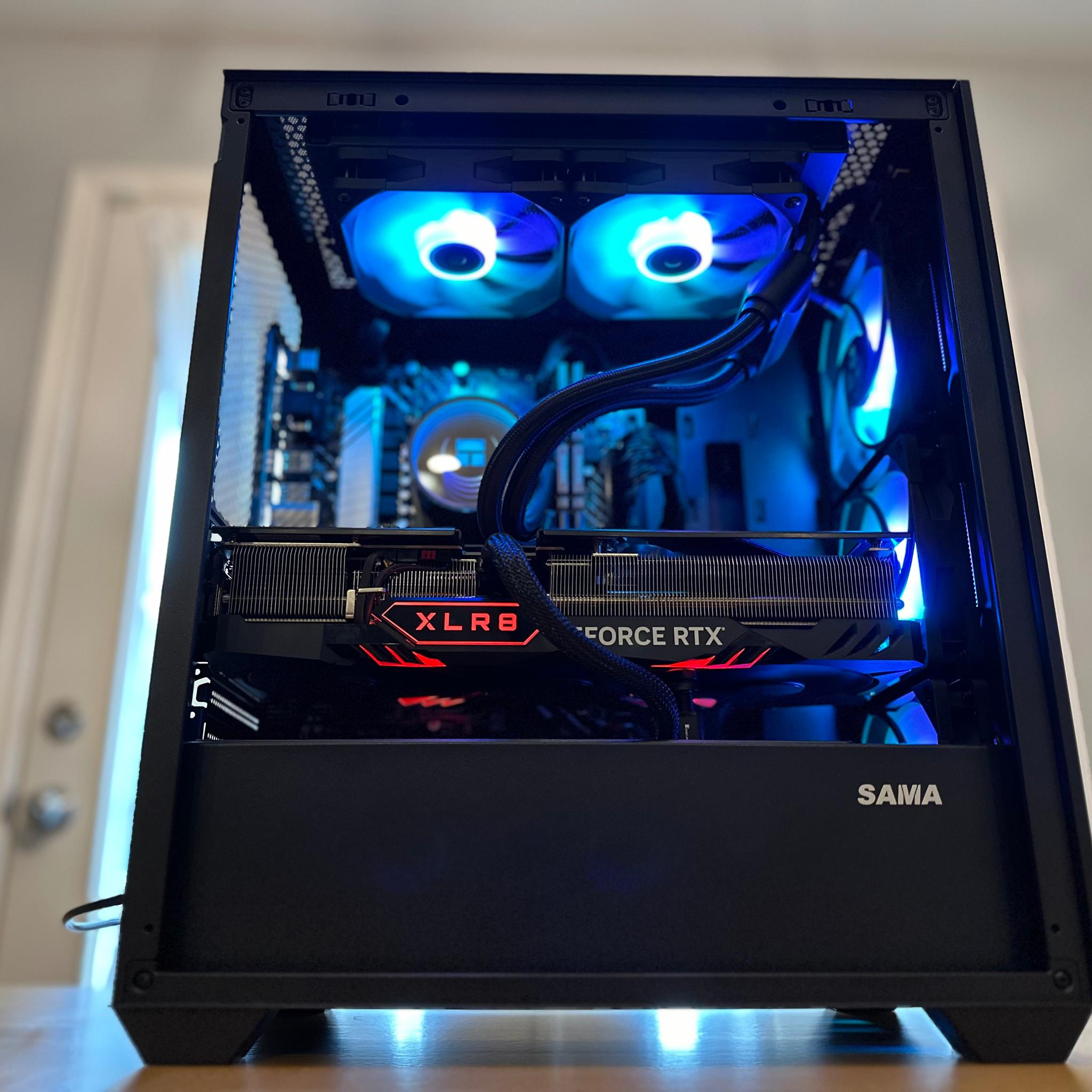 😎 🐱|RTX 4070ti, i5-12600k, 32gb DDR4, 2tb NVMe WiFi Equipped, AIO Cooled Gaming PC!