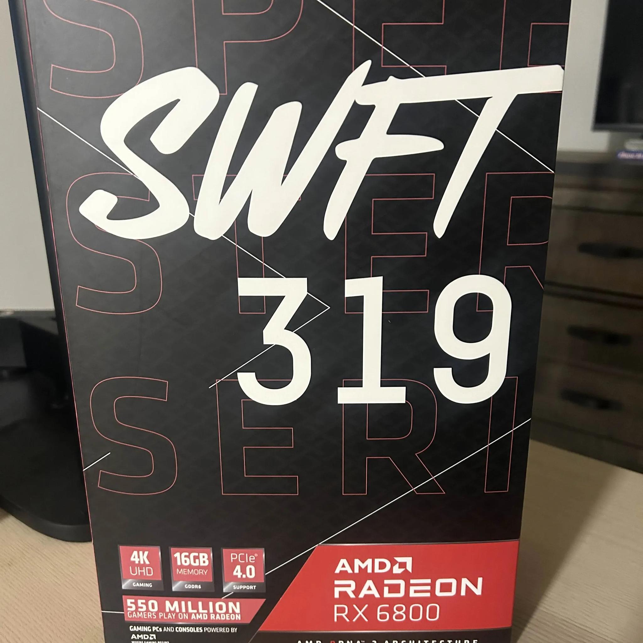 XFX SPEEDSTER SWFT319 Radeon RX 6800 CORE 16GB