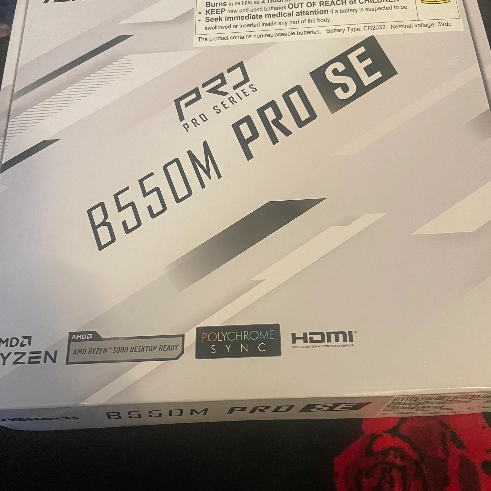 B550M Pro-SE