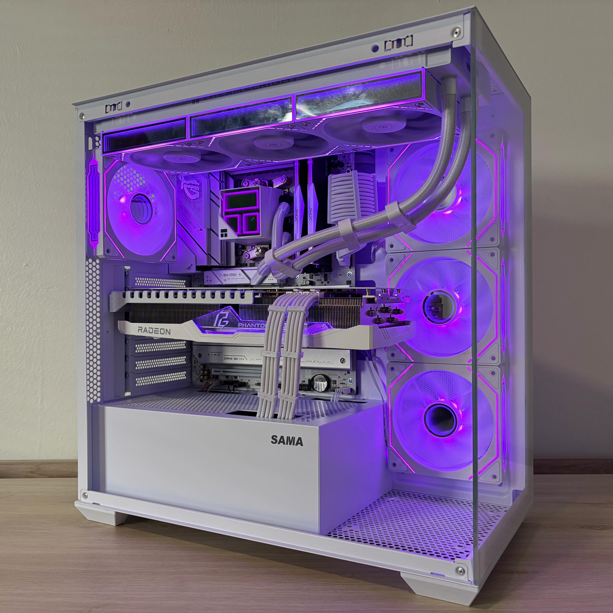 ❄️🐻‍❄️⚪Artic⚪AMD RX 7900 XT 20GB⚪AMD Ryzen 5 9600x⚪32GB DDR5⚪1TB NVME