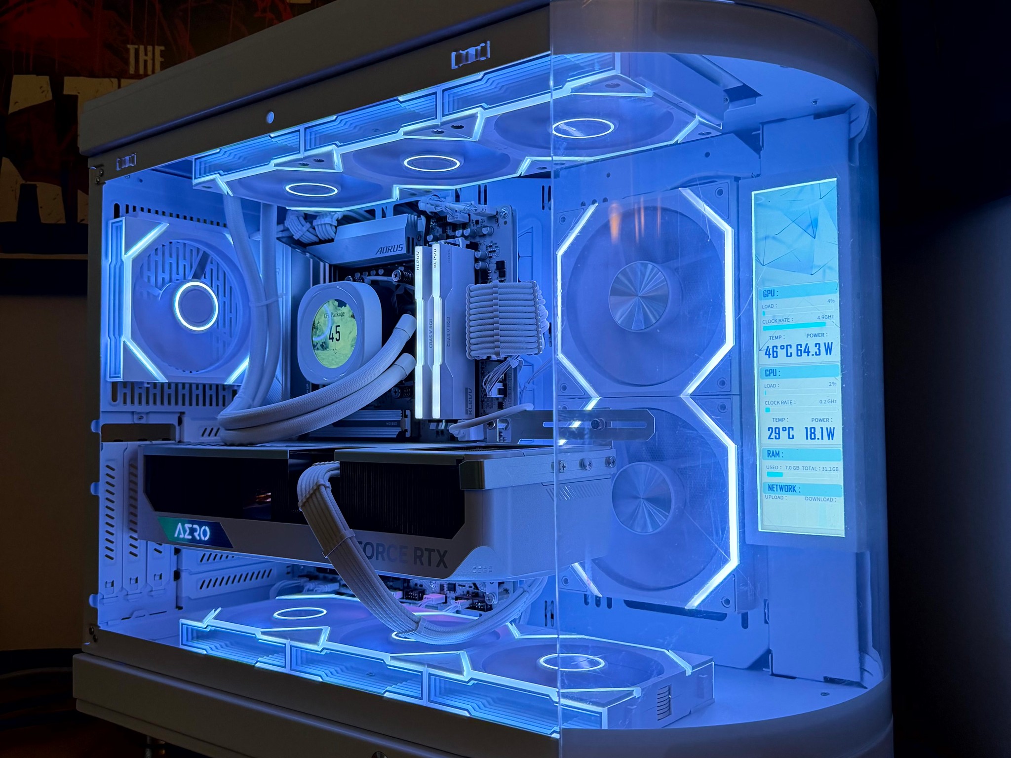Aurskriða - RTX 4080 Super OC | Ryzen 9 7900x3d | 32GB RAM @6400 | 3TB Total NVME | 1200W Gold
