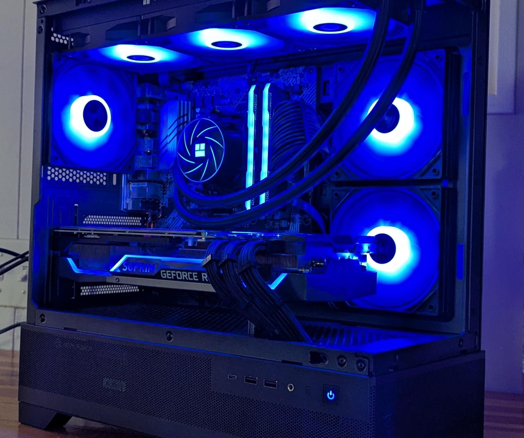 MSI SUPRIM RTX 3080 || Ryzen 7 5700X3D || 1440p Gaming PC
