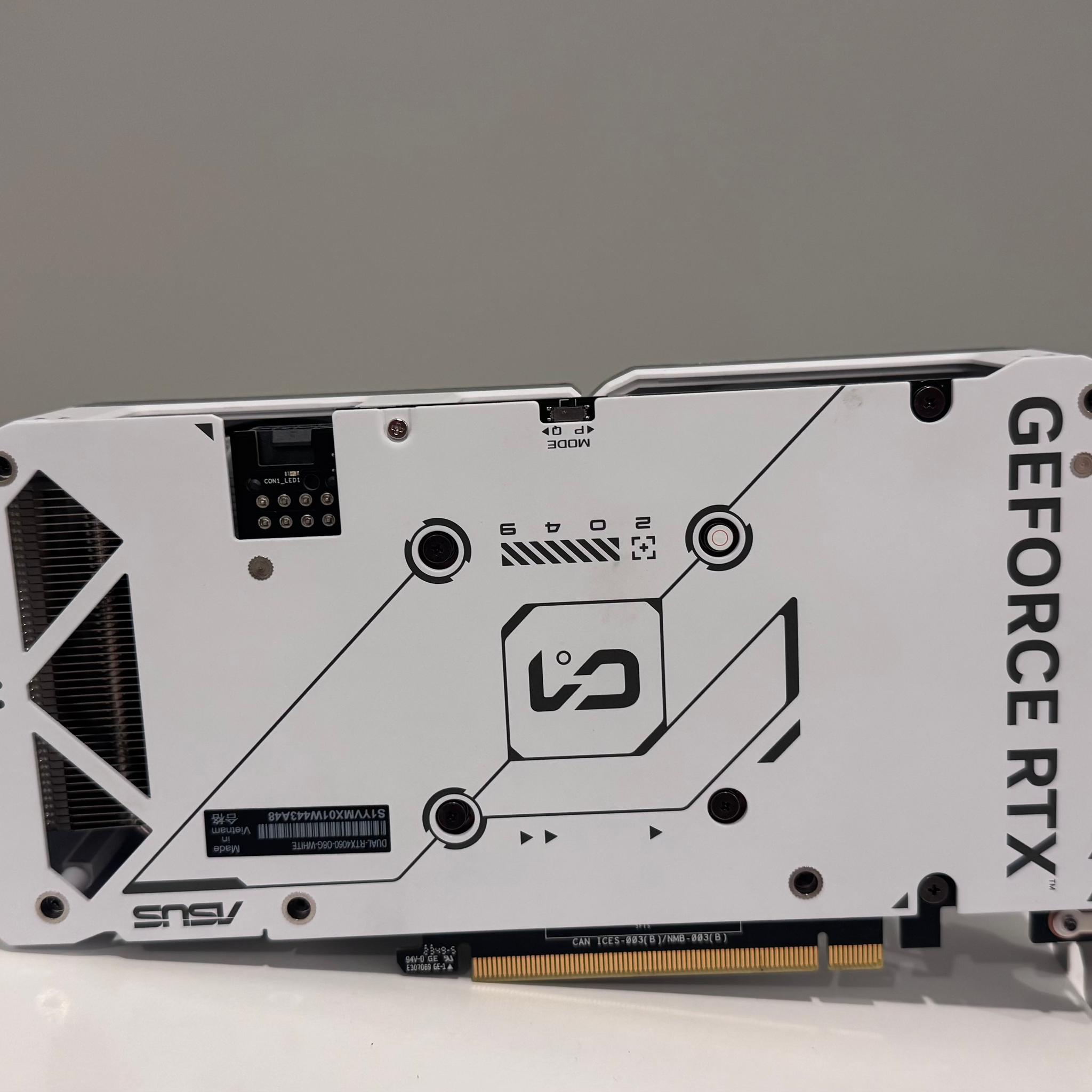 ASUS Dual-RTX4060-O8G-WHITE