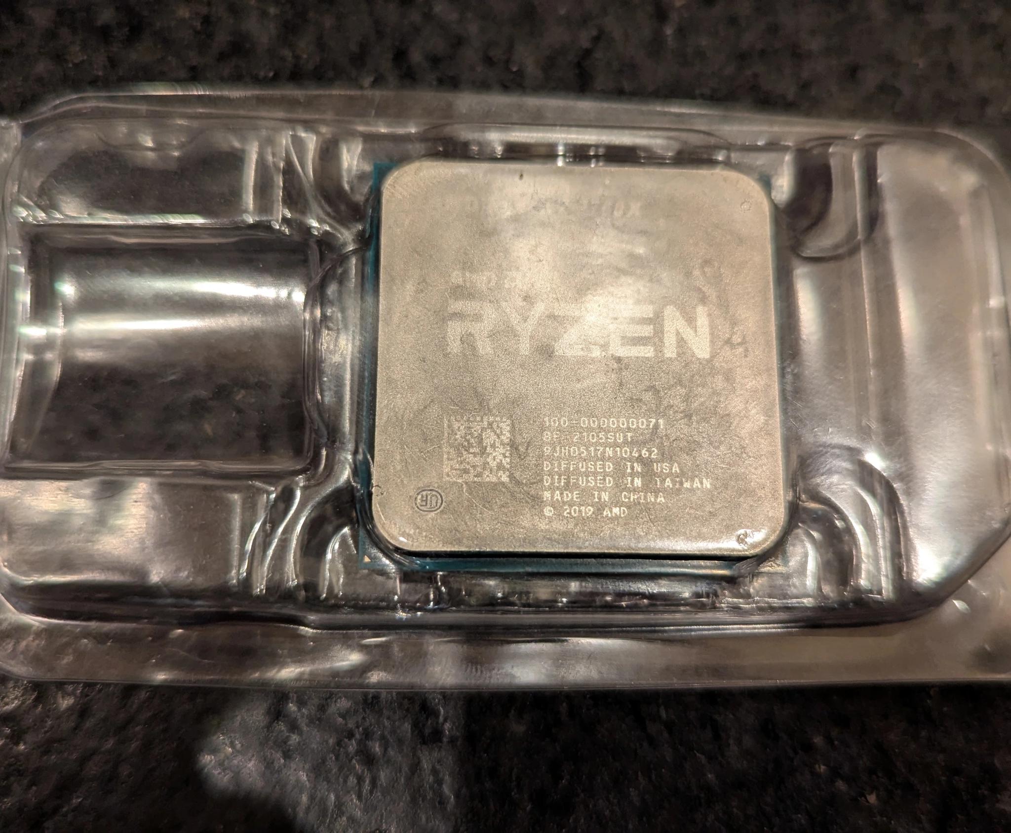 3700X AMD CPU Used like