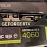 ASUS Dual GeForce RTX™ 4060 V2 OC 8GB GDDR6