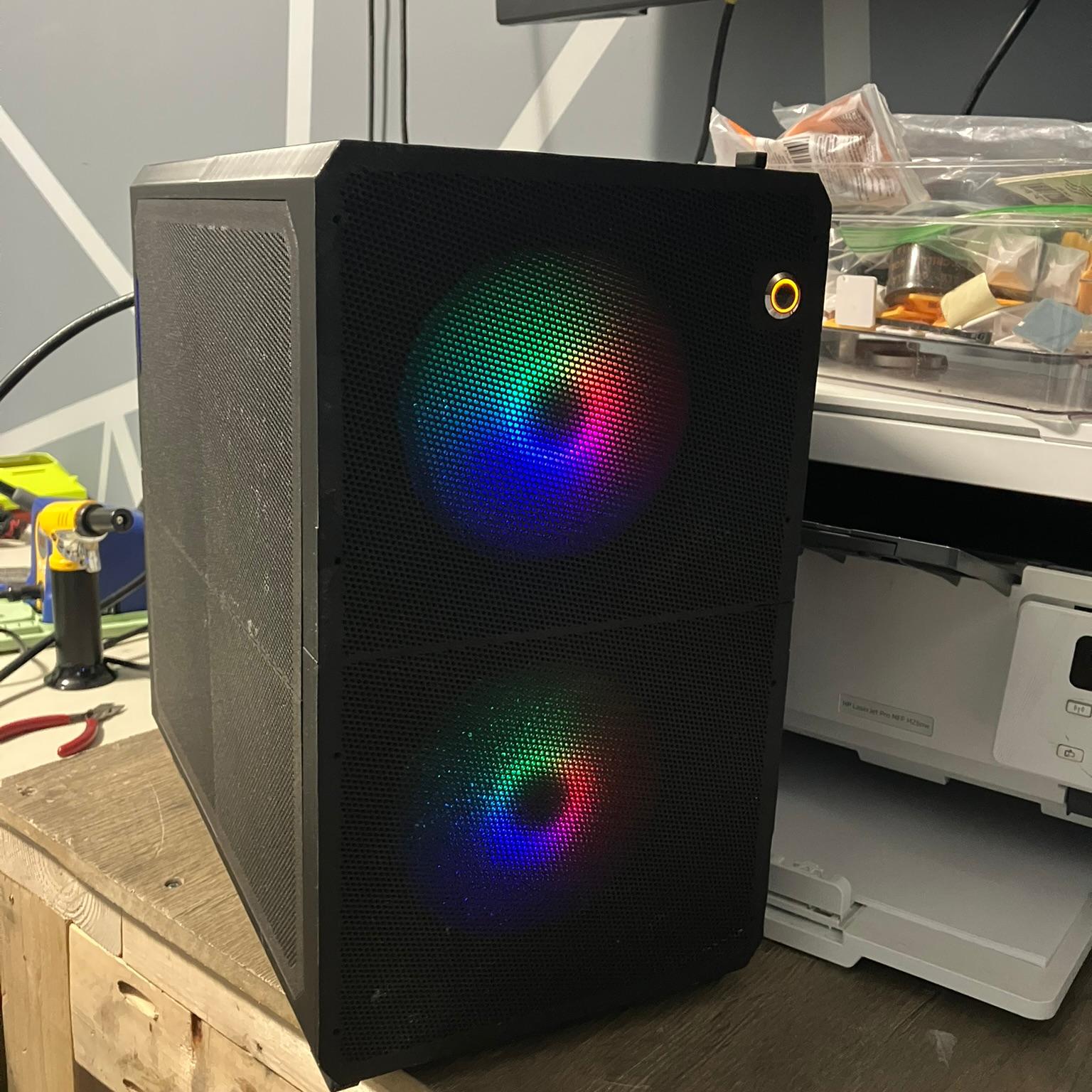Six Core | i5-9600 | RX 580 | 8 GB Ram | 128 GB SSD | 2 x 1 TB Game HDD | 750W PSU | Win 11 Pro