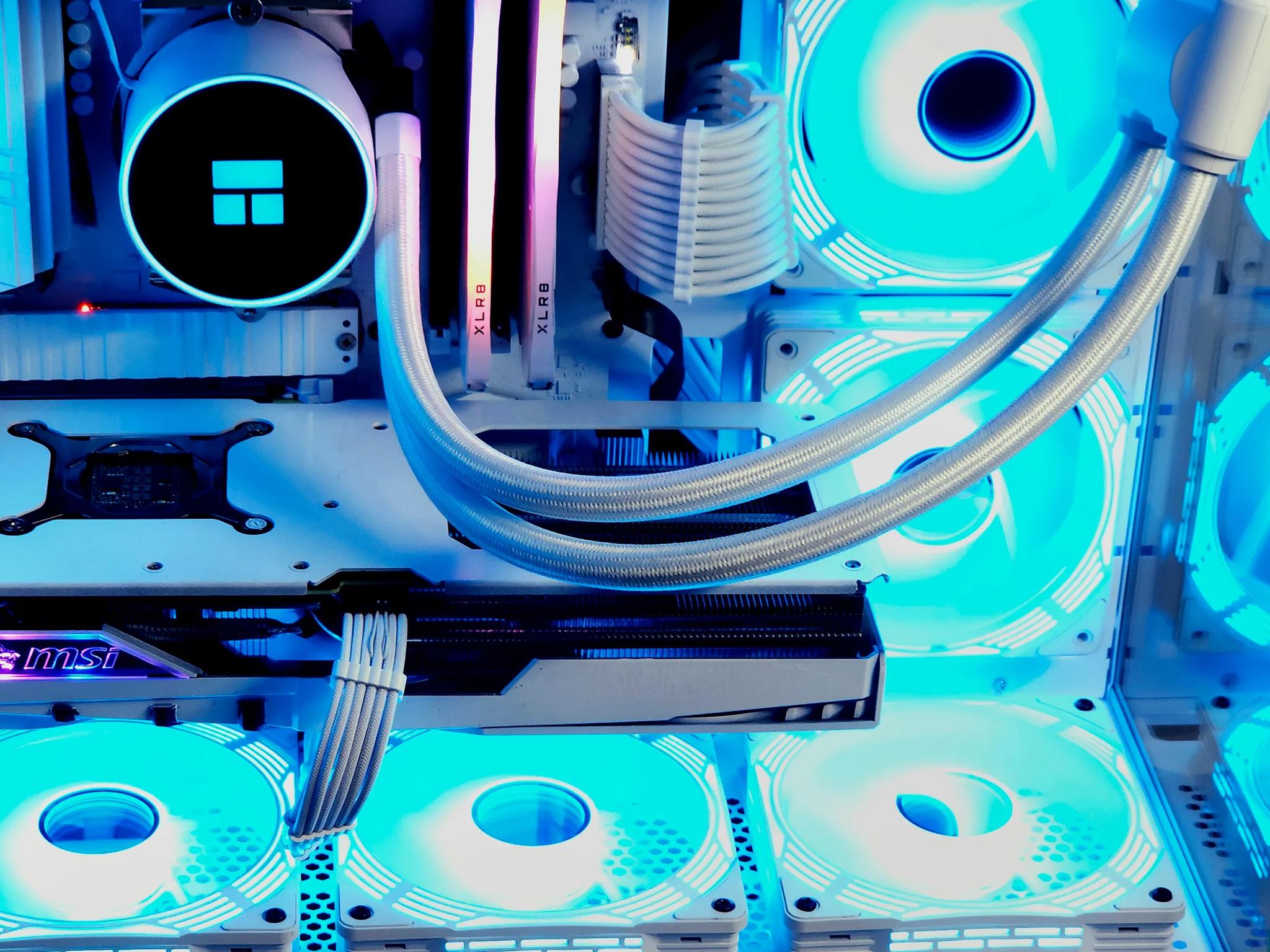 🧊❄️RTX 4070Ti/ R7 5800X 3D Gaming PC Computer