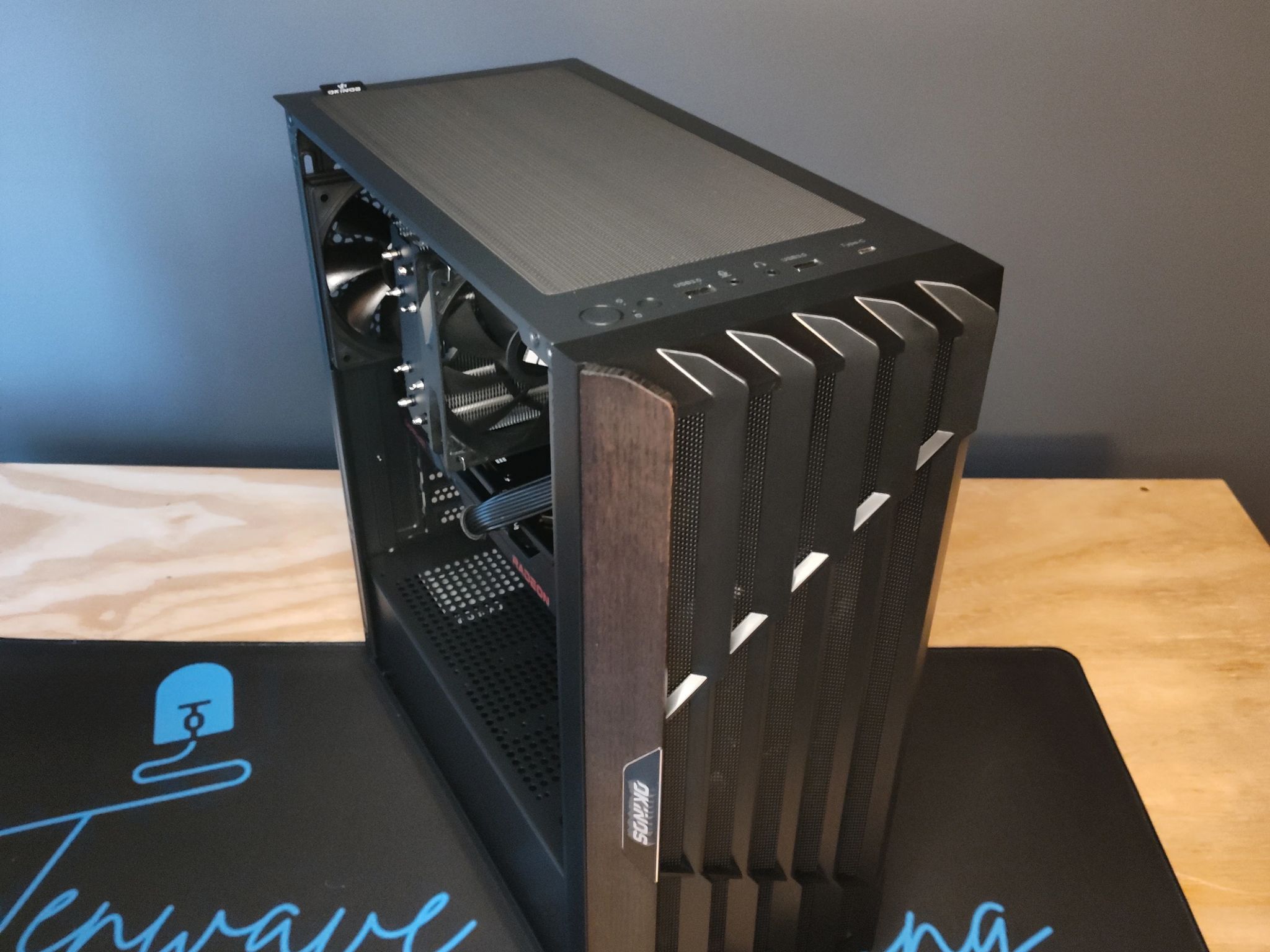 Ryzen 5 5600X | RX 6650XT | 16Gb DDR4 | 1TB NVMe | 1080p | 1440P | Blackout Gaming | Woodgrain