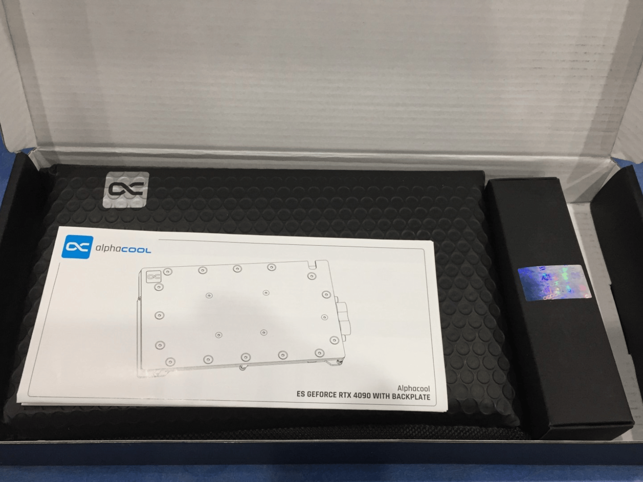 Alphacool ES RTX 4090 GPU Water Block with Backplate 13395 - Open Box