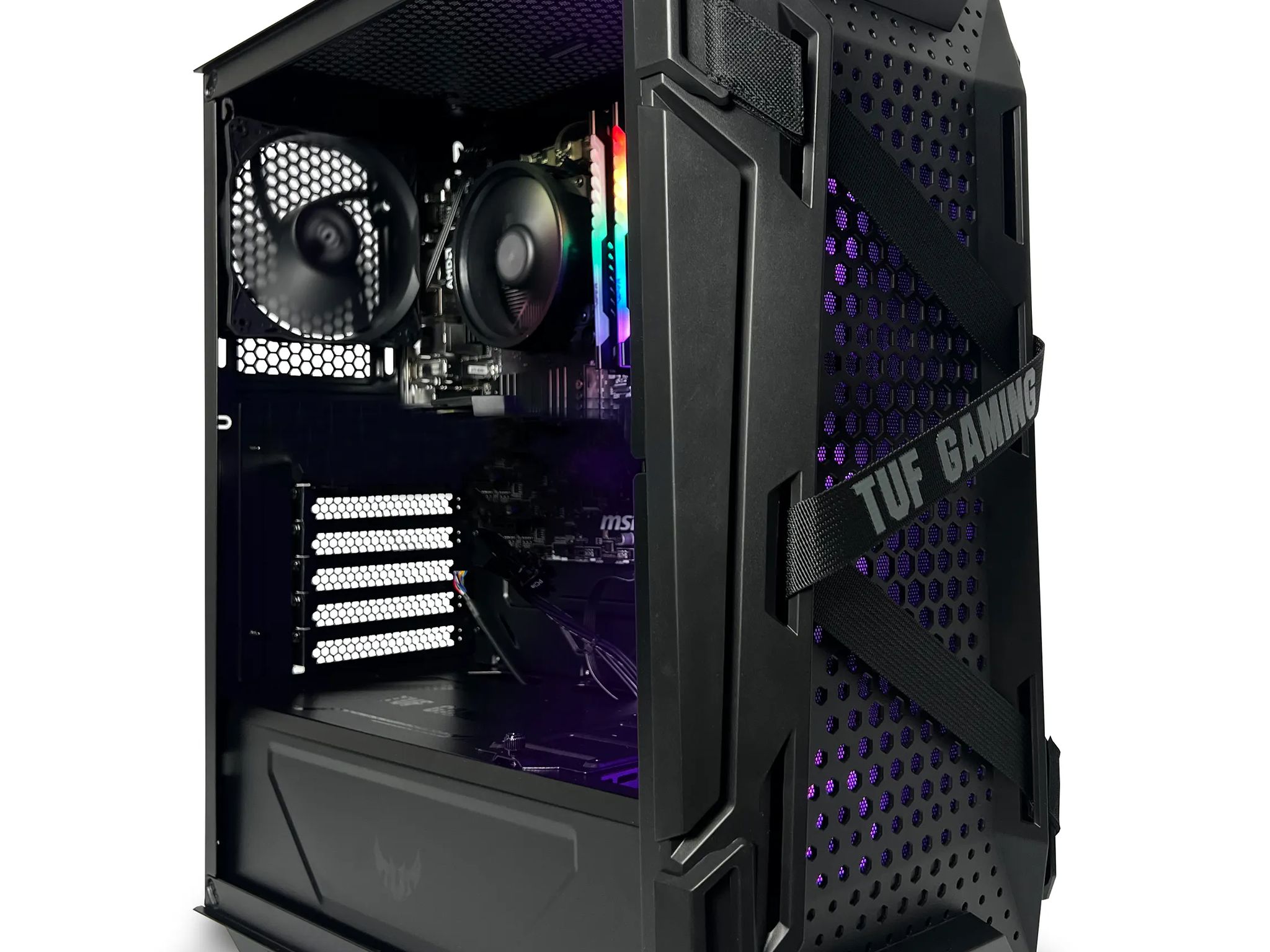 NSX by ASUS PC | AMD R5 5600G | 16GB RAM | 480SSD | ASUS CASE | Win 11 Home | Integrated Graphics
