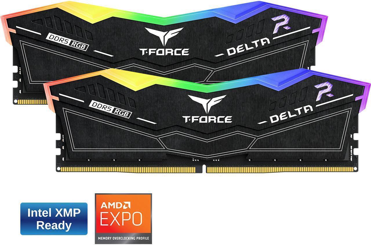 *OPEN BOX NEW* T-Force Delta DDR5 6000 CL 38 ARGB 32GB 2x16gb Black.