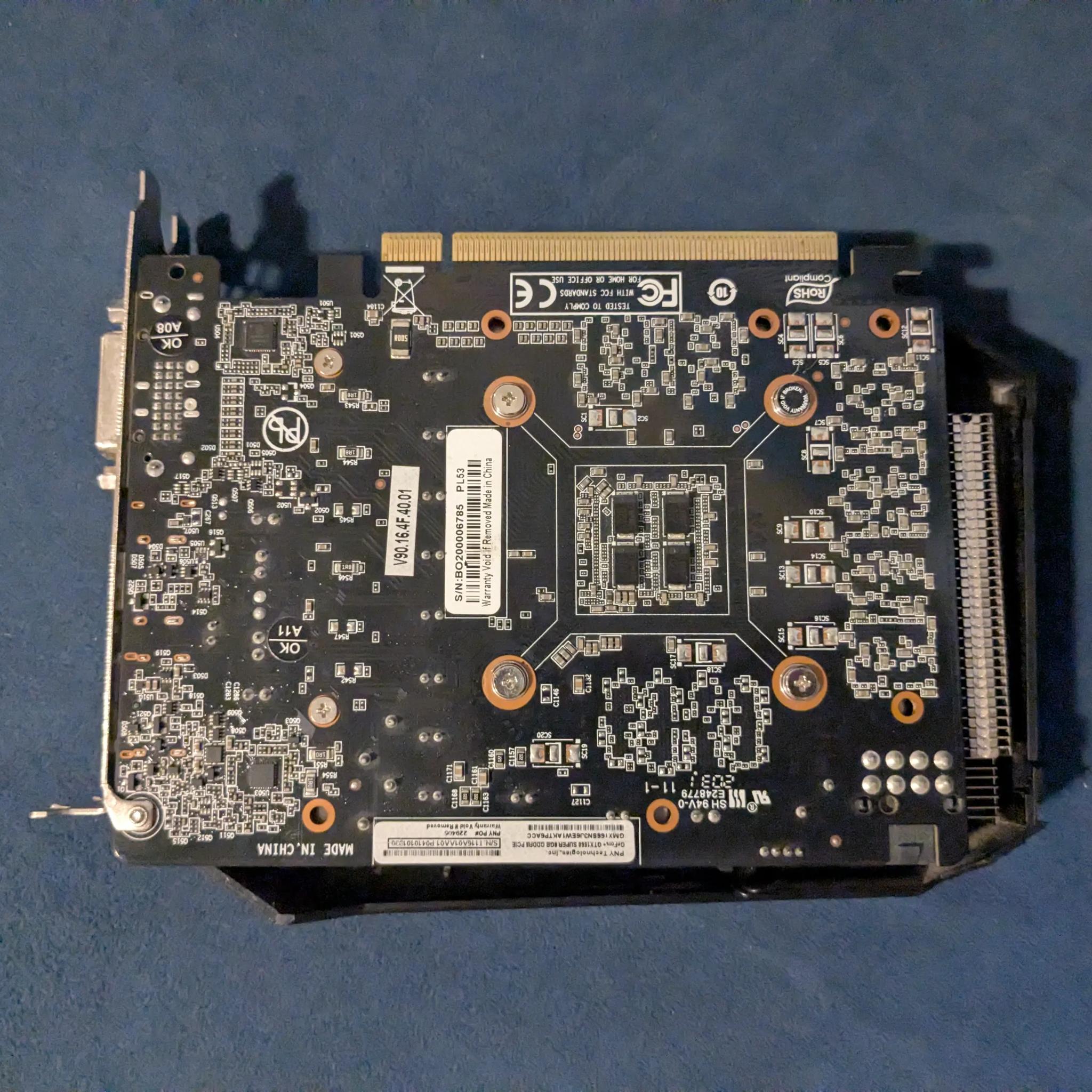 PARTS ONLY 1660 SUPER READ