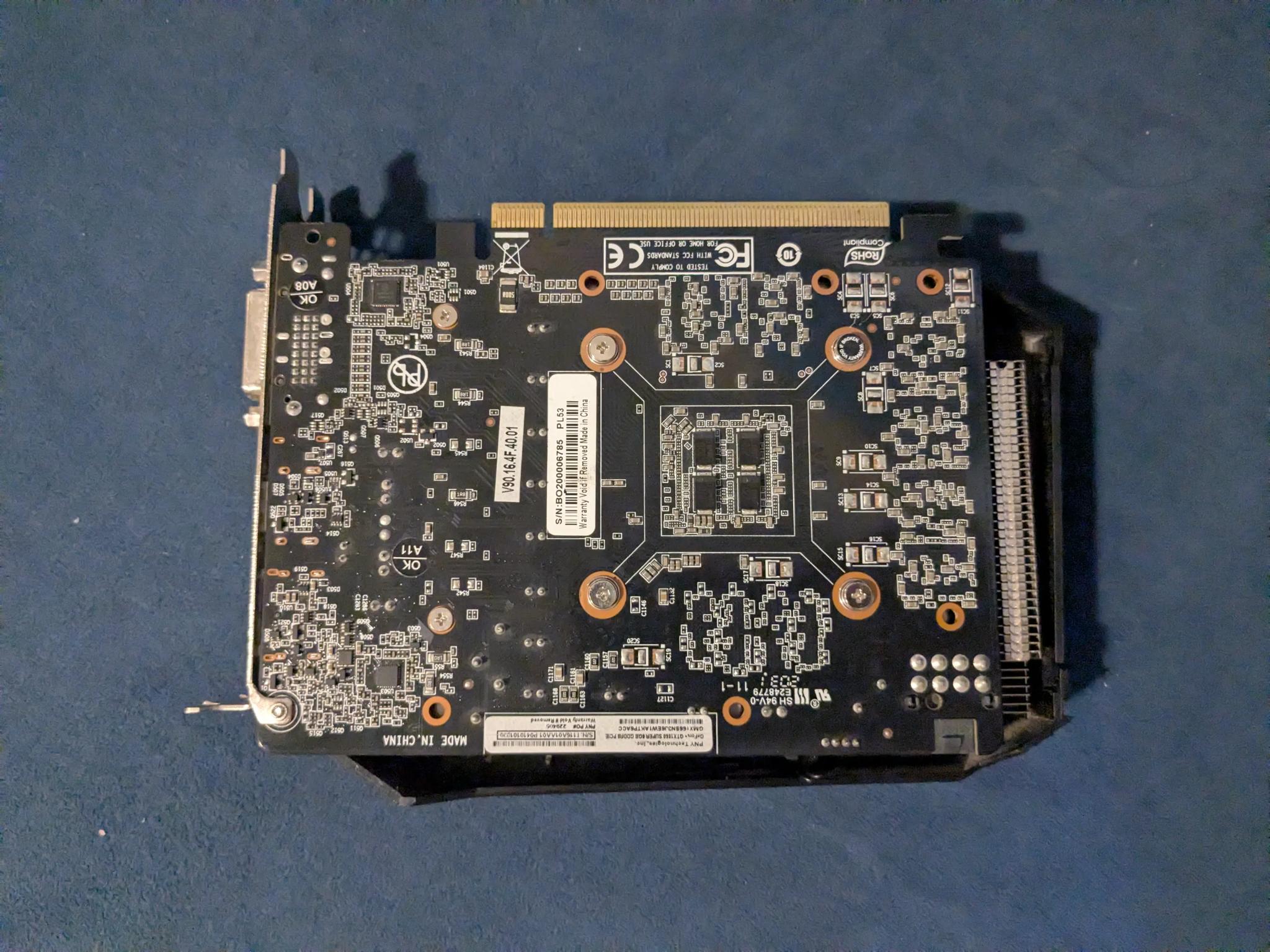 PARTS ONLY 1660 SUPER READ