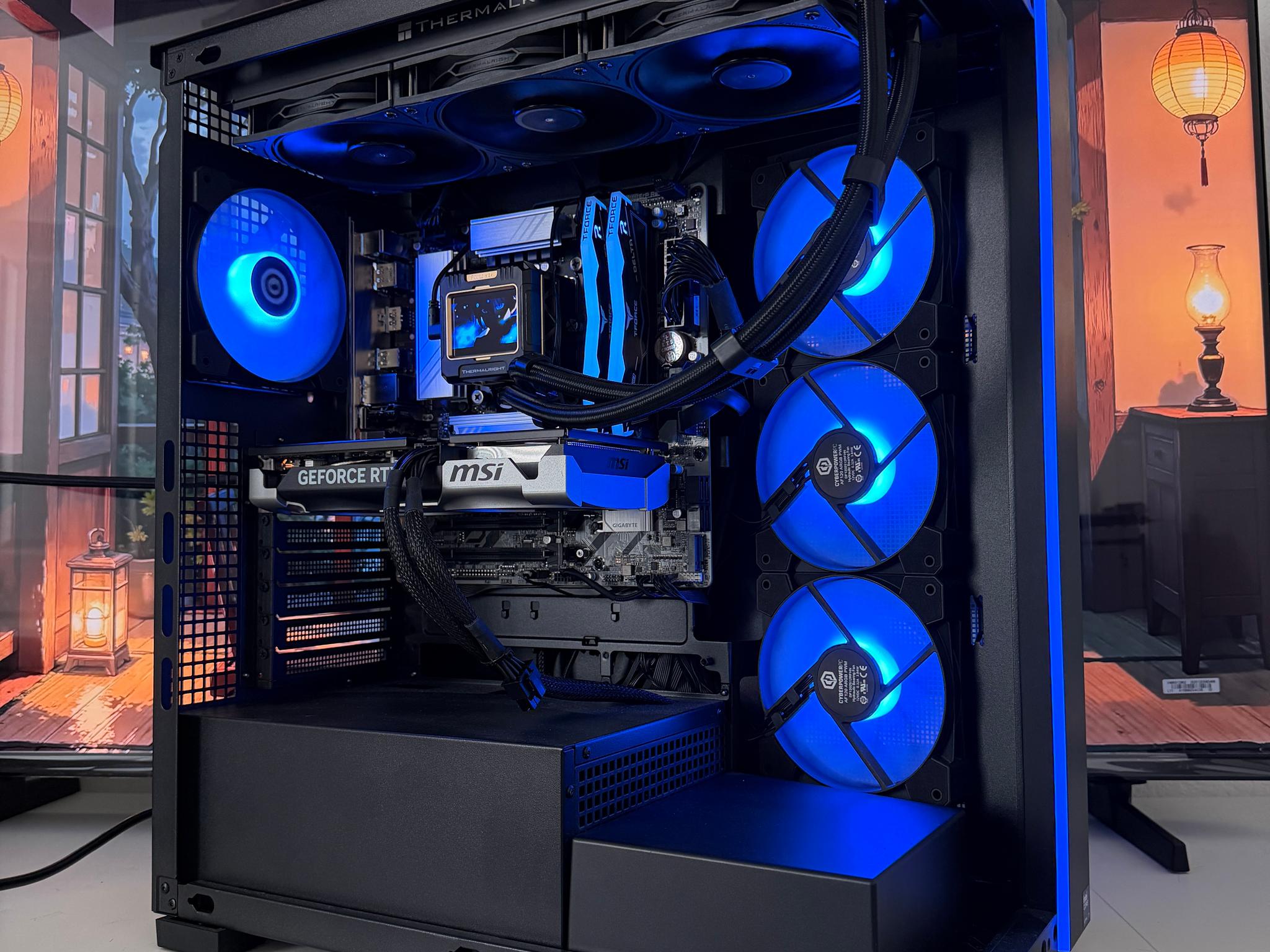 Blackout Custom Gaming PC | Core Ultra 7 265F | RTX 5060 Ti 16GB | 32GB DDR5 | 1TB NVMe