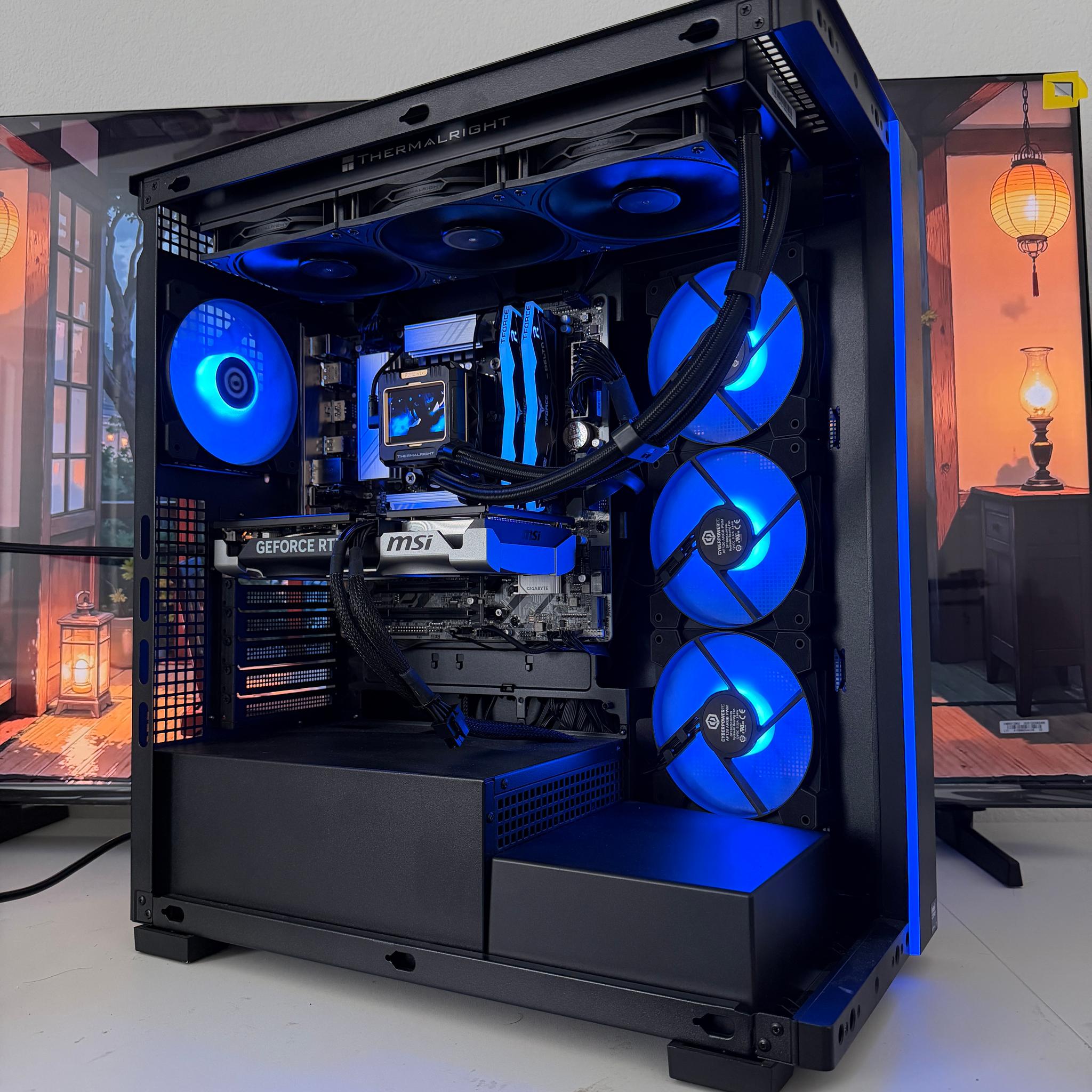 Blackout Custom Gaming PC | Core Ultra 7 265F | RTX 5060 Ti 16GB | 32GB DDR5 | 1TB NVMe