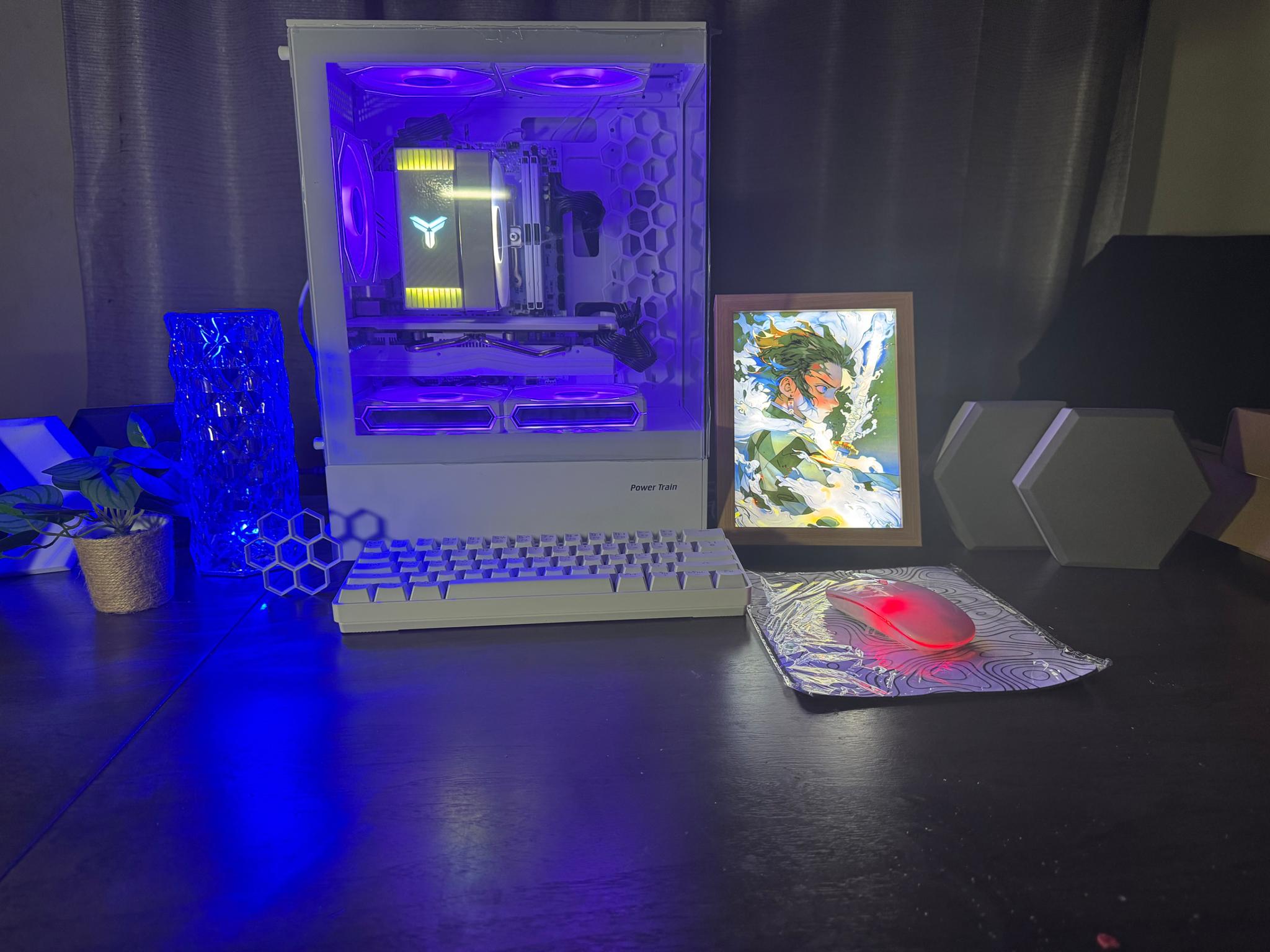 Fire Tech labs: Cool flight gaming PC AMD 5 3600X/ Radeon 580 8gb/ 512gb SSD/ 16GB DDR 4 3200