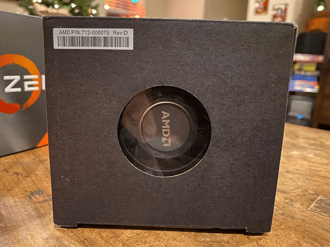 Ryzen 5 3600 6-Core + New AMD Wraith LED RGB Cooler - Excellent Condition