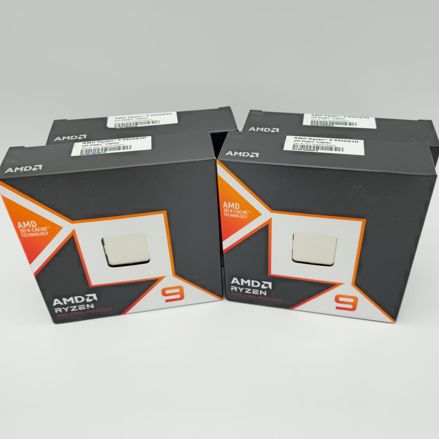 AMD Ryzen 9 9950X3D - Ryzen 16-Core 4.3 GHz Processor - Sealed - On Hand Now