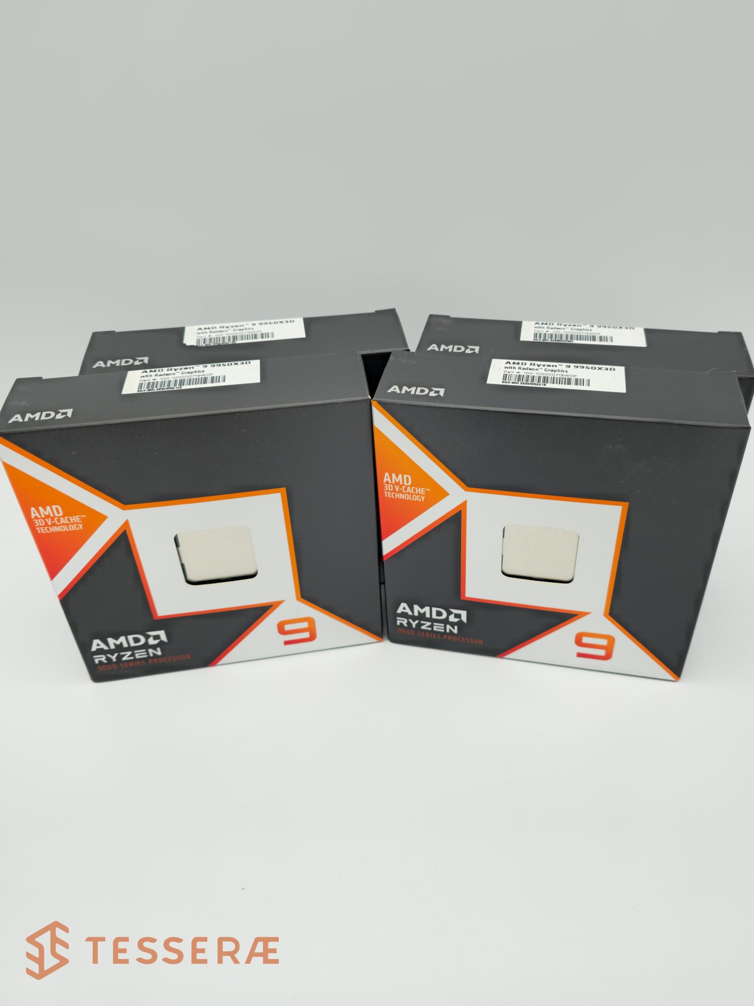 AMD Ryzen 9 9950X3D - Ryzen 16-Core 4.3 GHz Processor - Sealed - On Hand Now