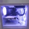 GLACIER PHANTOM WHITE GAMING PC 1080P HIGH SETTINGS