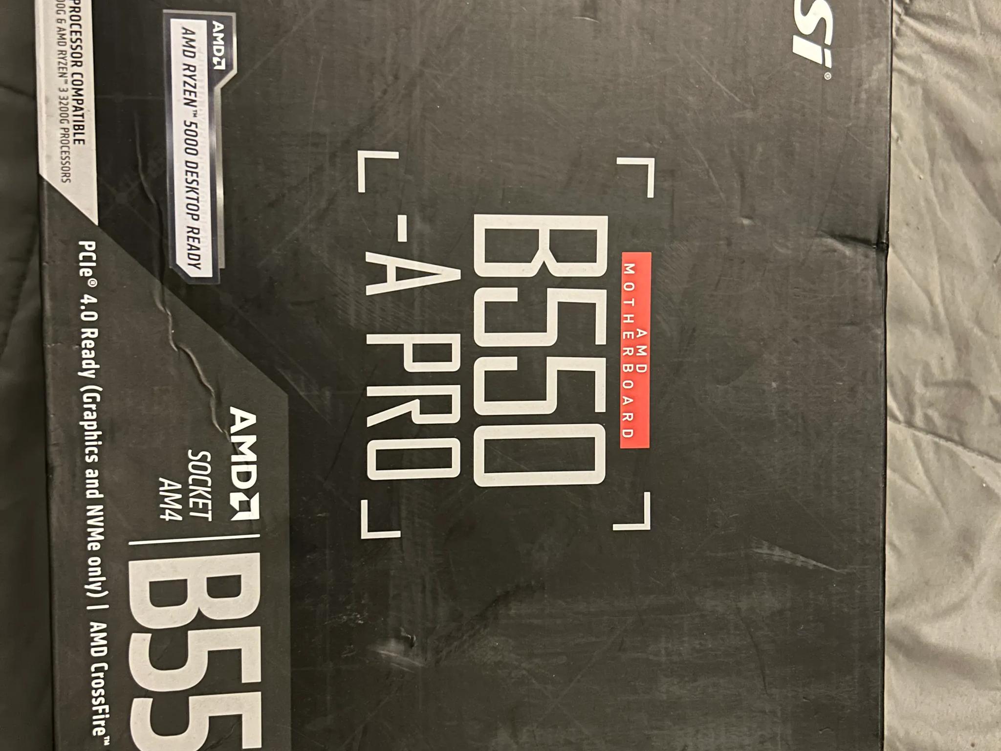 MSI B550-A PRO Series ATX Motherboard 