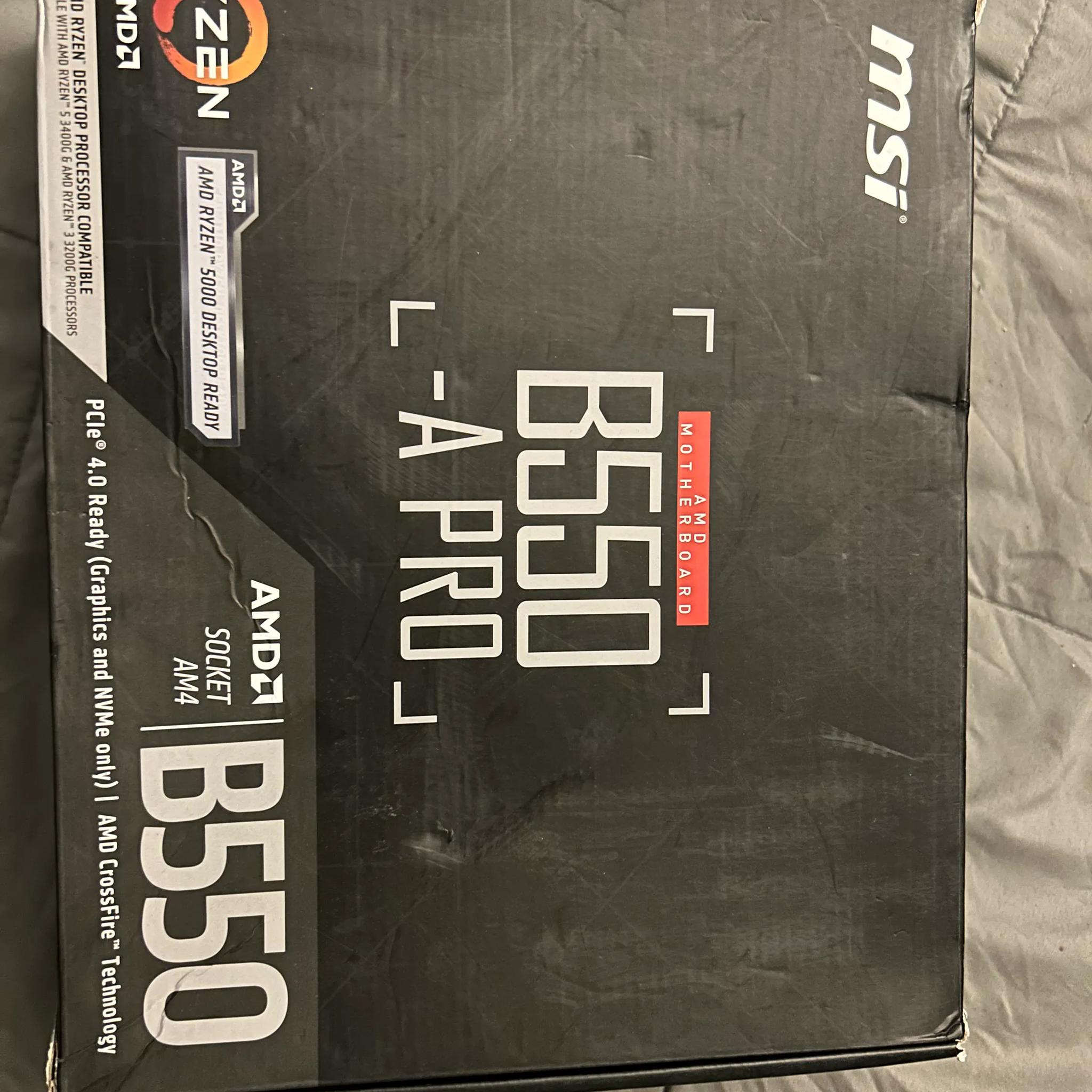MSI B550-A PRO Series ATX Motherboard 