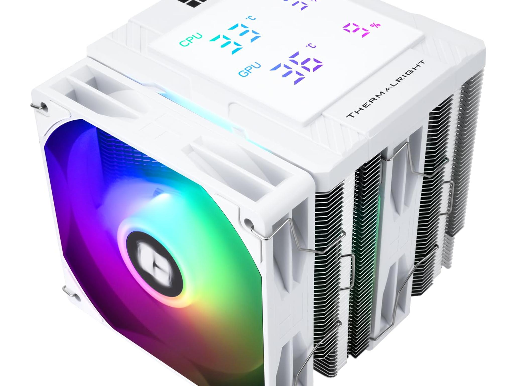 Thermalright Peerless Assassin 120 Digital ARGB 88.89 CFM White CPU Air Cooler