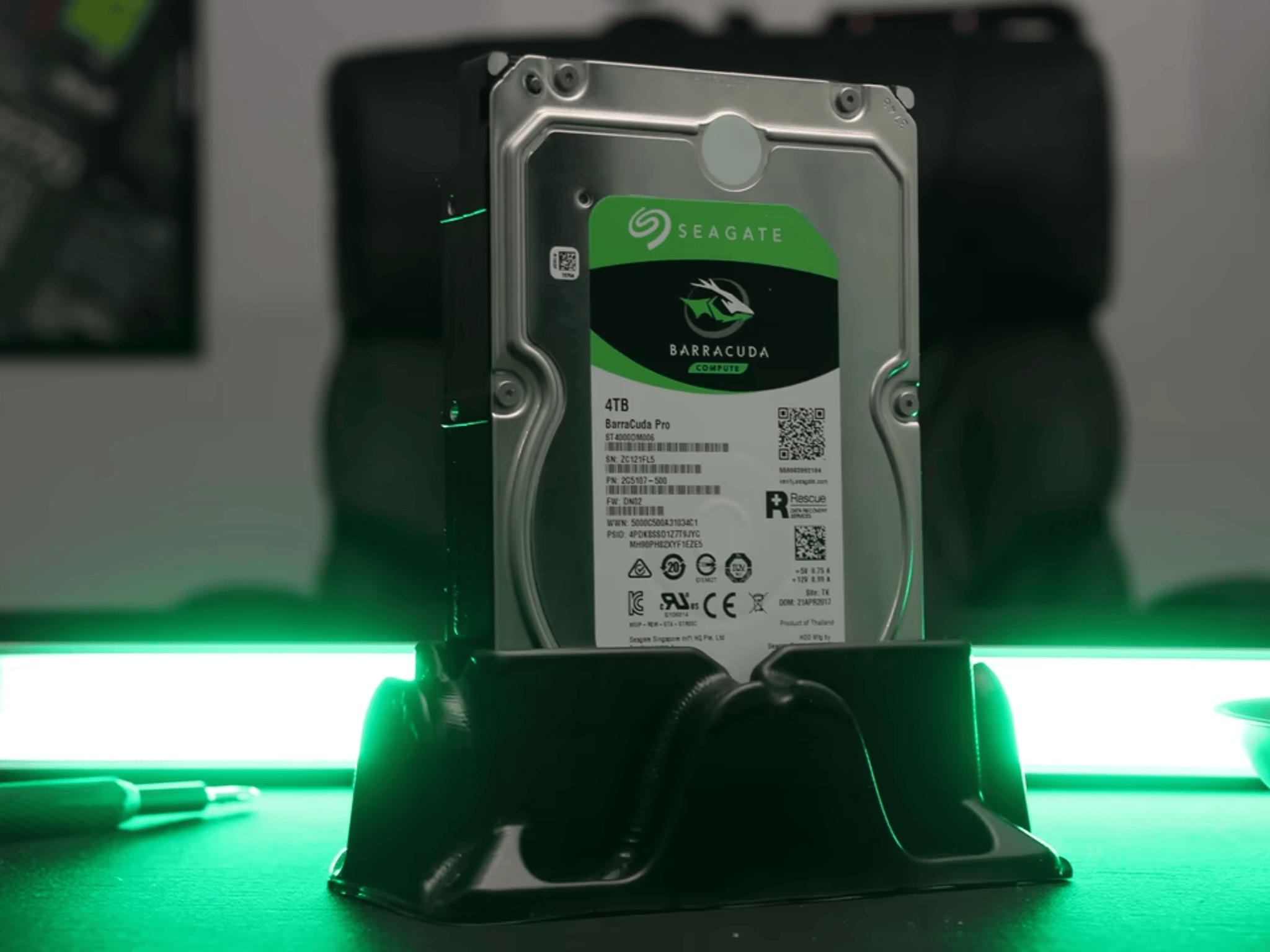 4TB Seagate BarraCuda Pro 7,200RPM Internal 3.5" Hard Drive