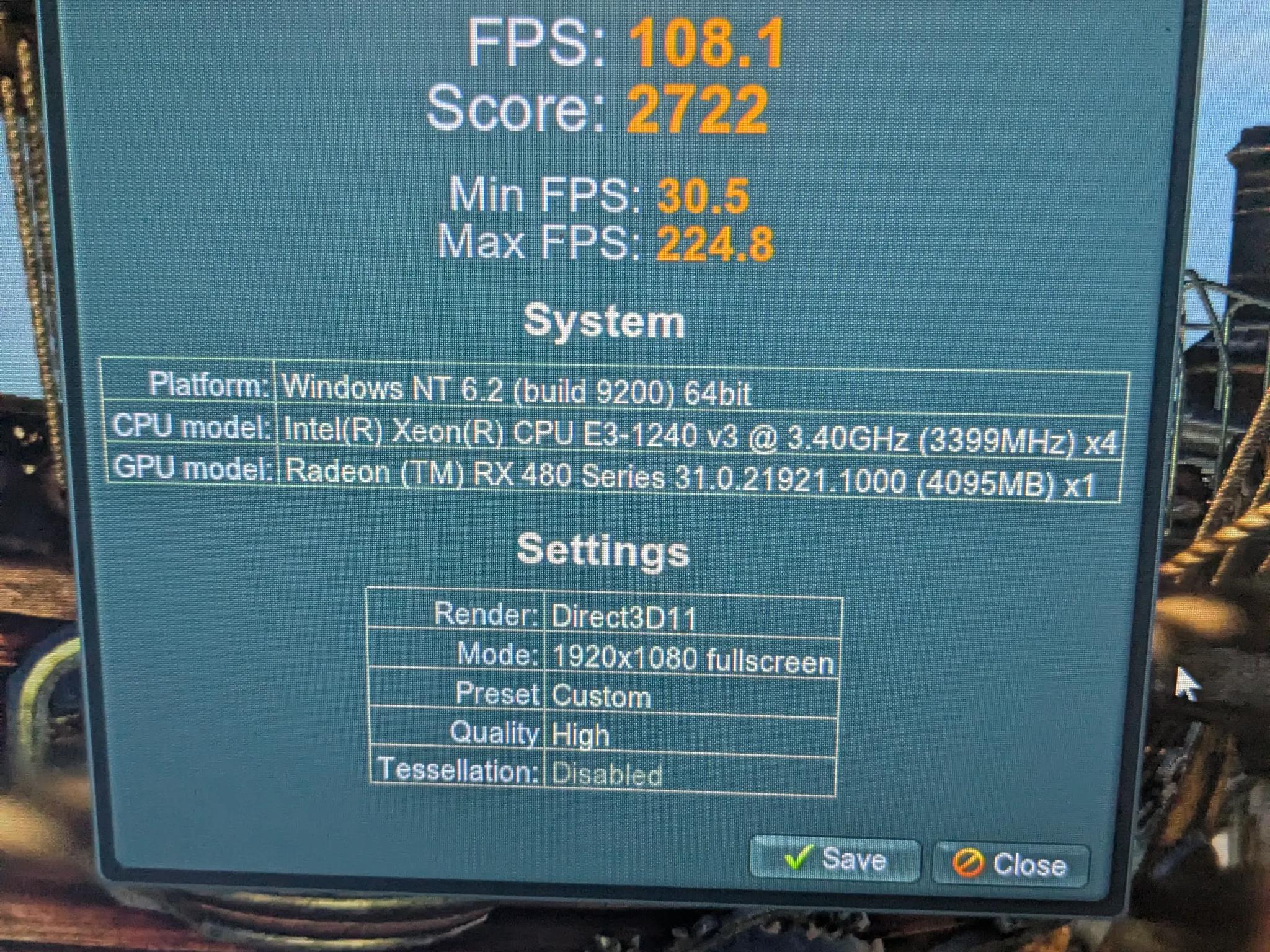 Marvel Rivals Ready | Xeon (same as i7) , 16GB RAM, RX 480 8GB, 480GB SSD, Win10, RGB, Wifi