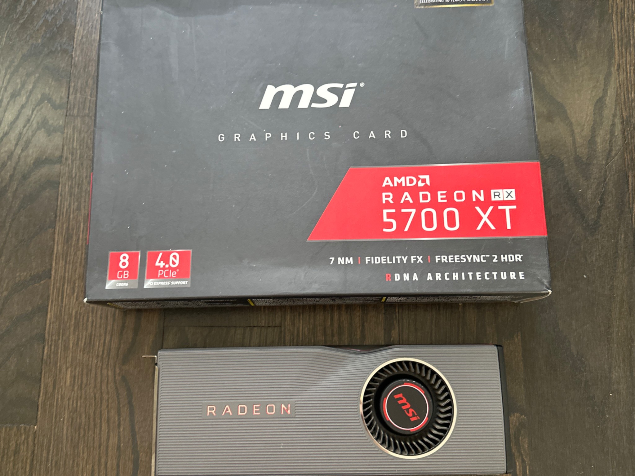MSI AMD Radeon 5700XT