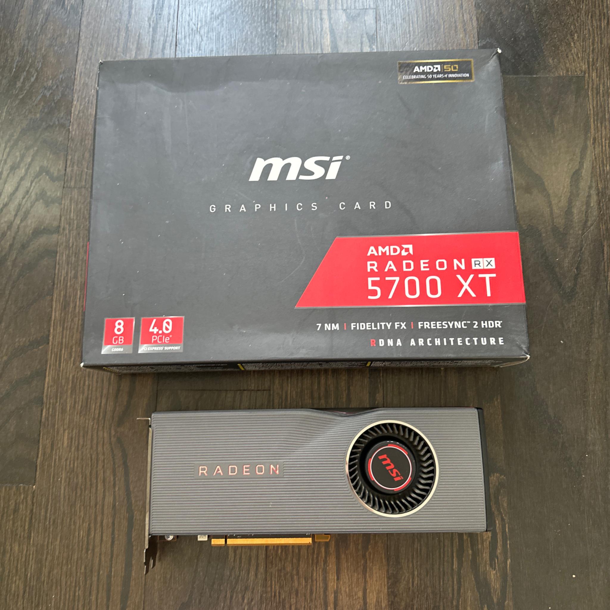 MSI AMD Radeon 5700XT