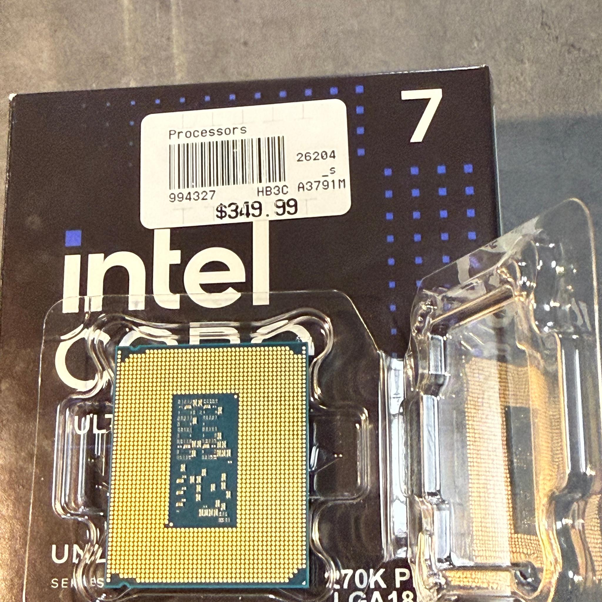 Intel Core Ultra 7 270K Plus