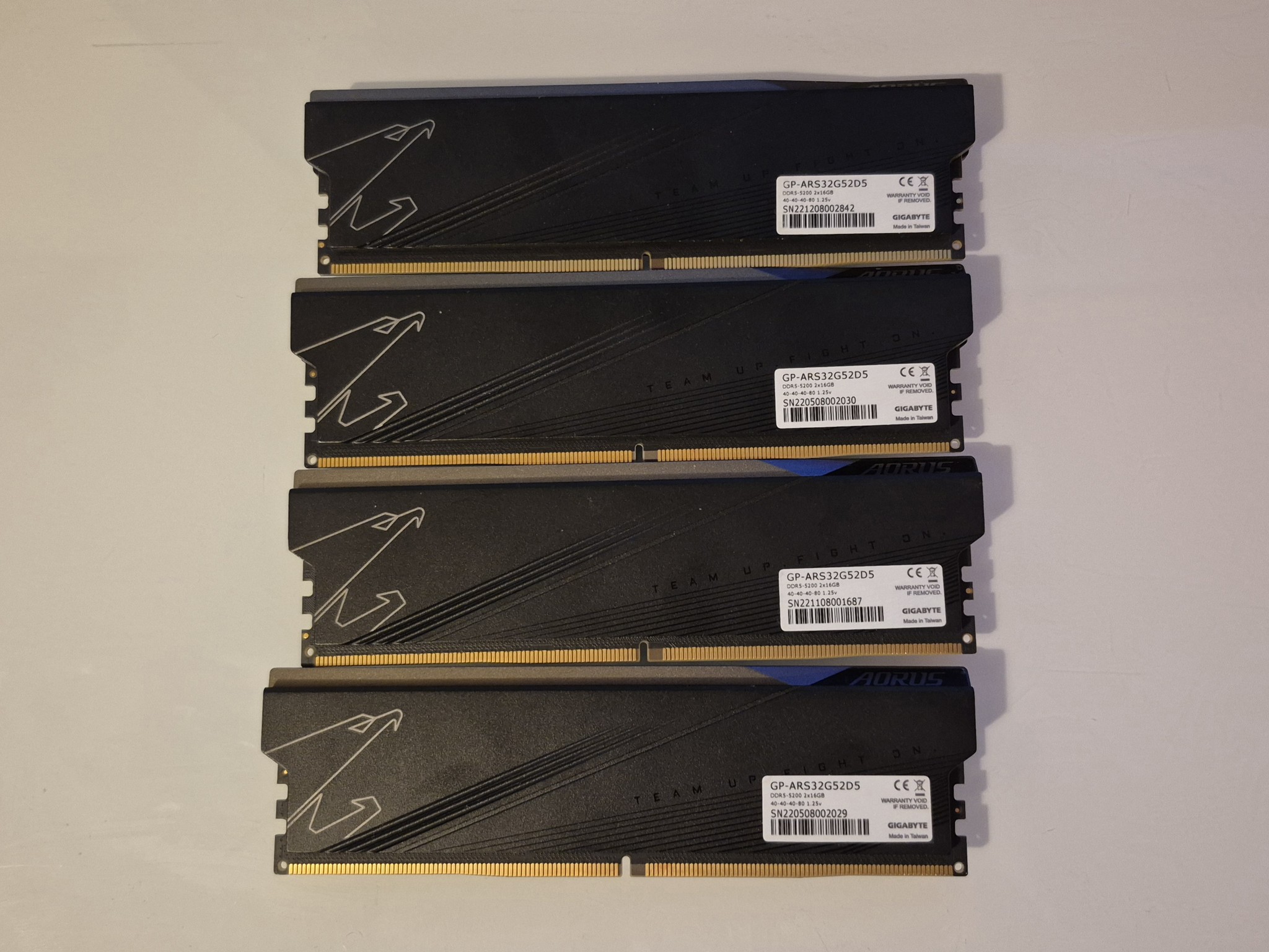 Aorus 64GB DDR5 5200mhz
