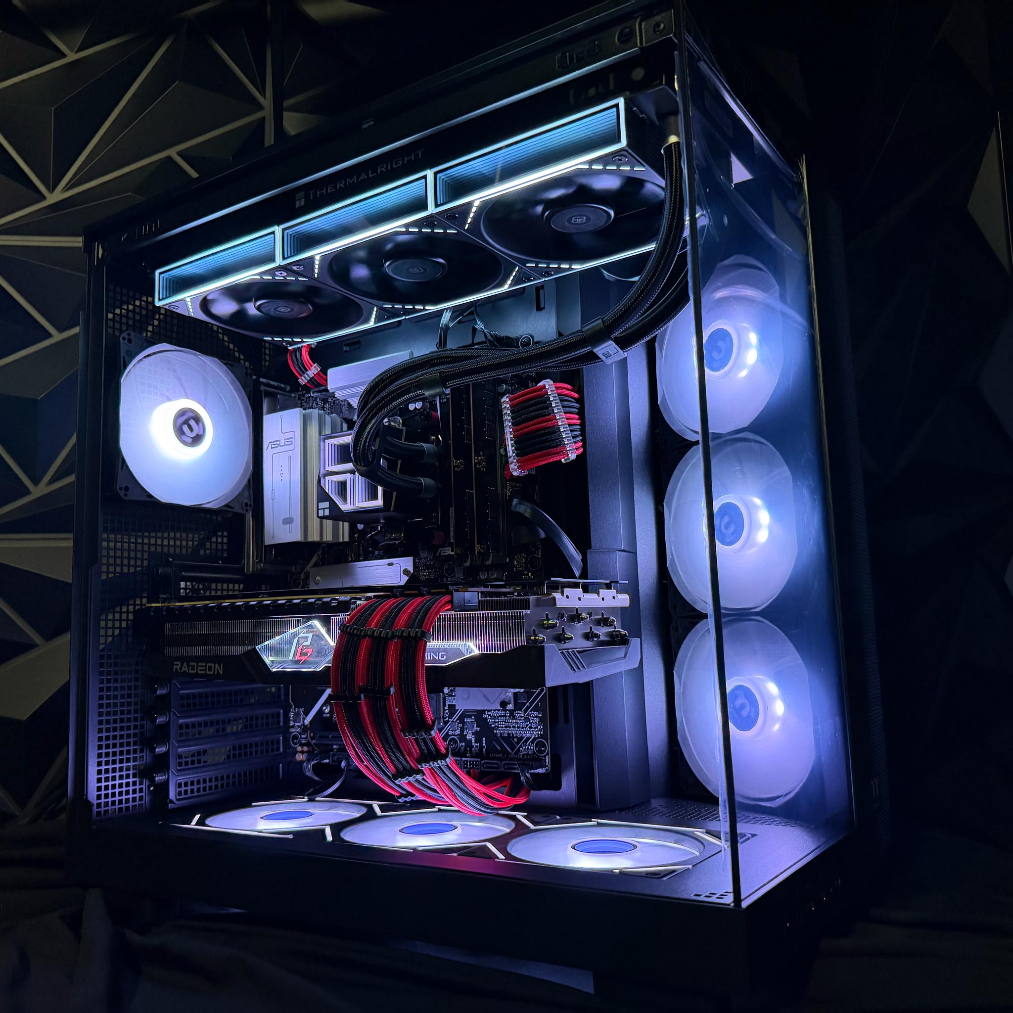 🔥🚀 RED LEADER 🚀🔥 Ryzen 9 7900X| RX 7900XTX 24 GB | 64 GB DDR5| 4 TB NVMe| 850W PSU