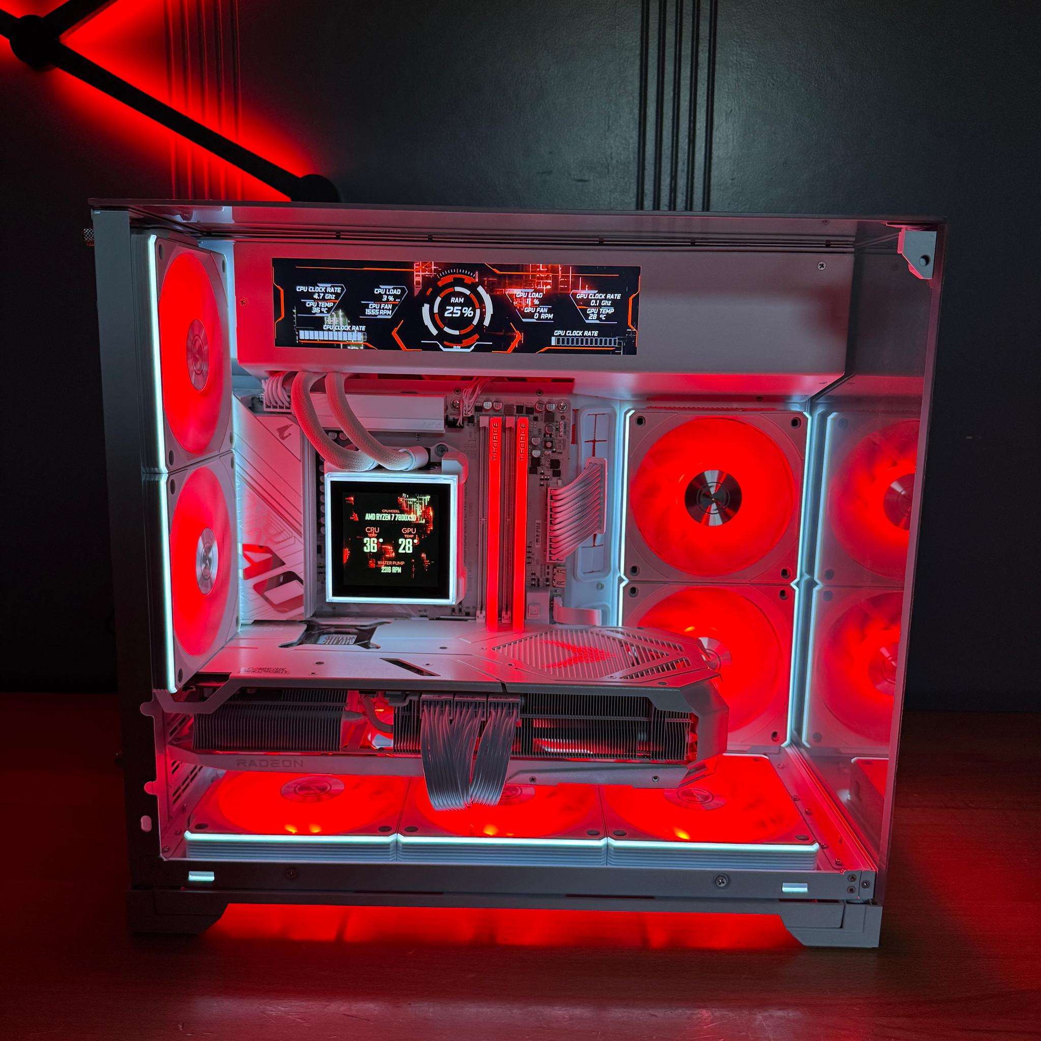 🧊Lian Li PC | Ryzen 7800X3D, 9070 XT, 32GB DDR5, 2TB SSD, Lian Li Case/Fans/Cooler/PSU