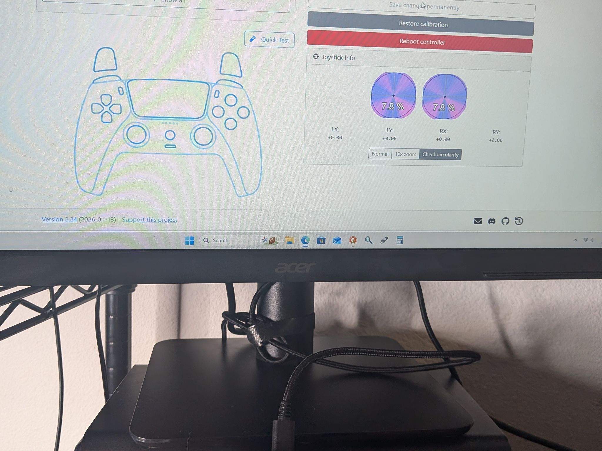 Limited Edition Fortnite Controller TMR and Extreme Rate Rise4 v3 Upgraded.