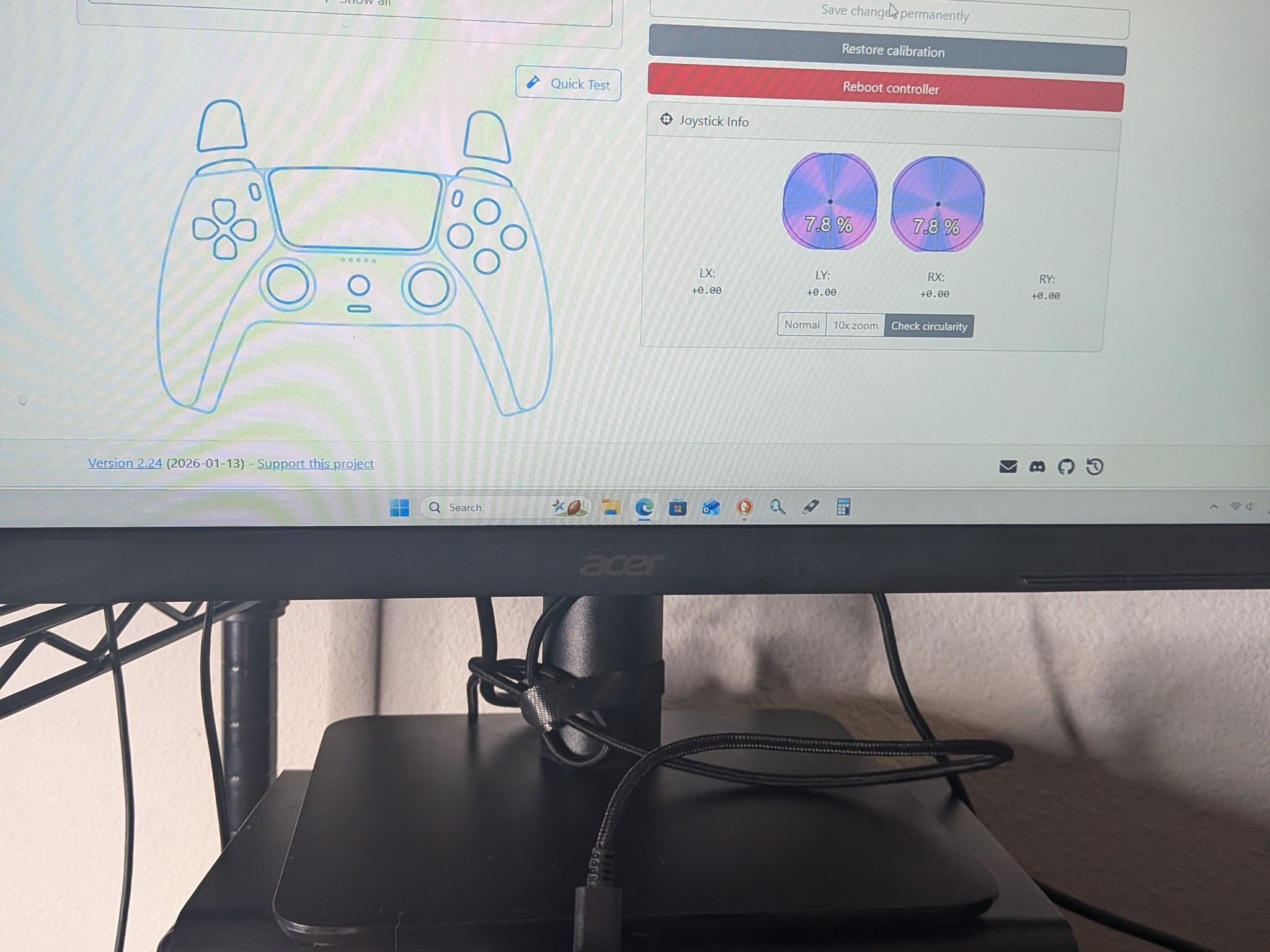 Limited Edition Fortnite Controller TMR and Extreme Rate Rise4 v3 Upgraded.