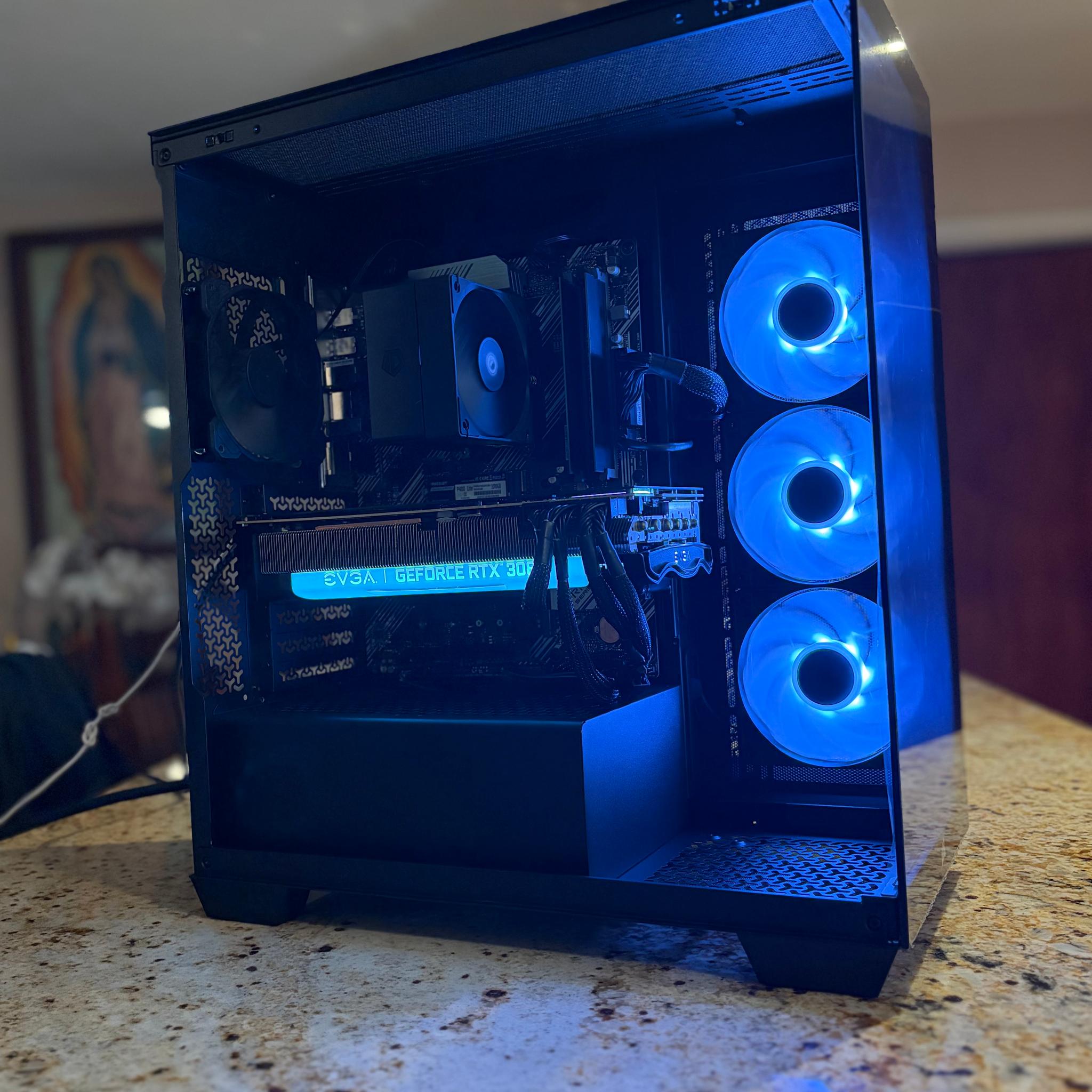 Black Gaming PC | RTX 3080 10GB | RYZEN 7 3700X | 16GB RAM | 1TB NVME SSD | Wi-Fi + Bluet...