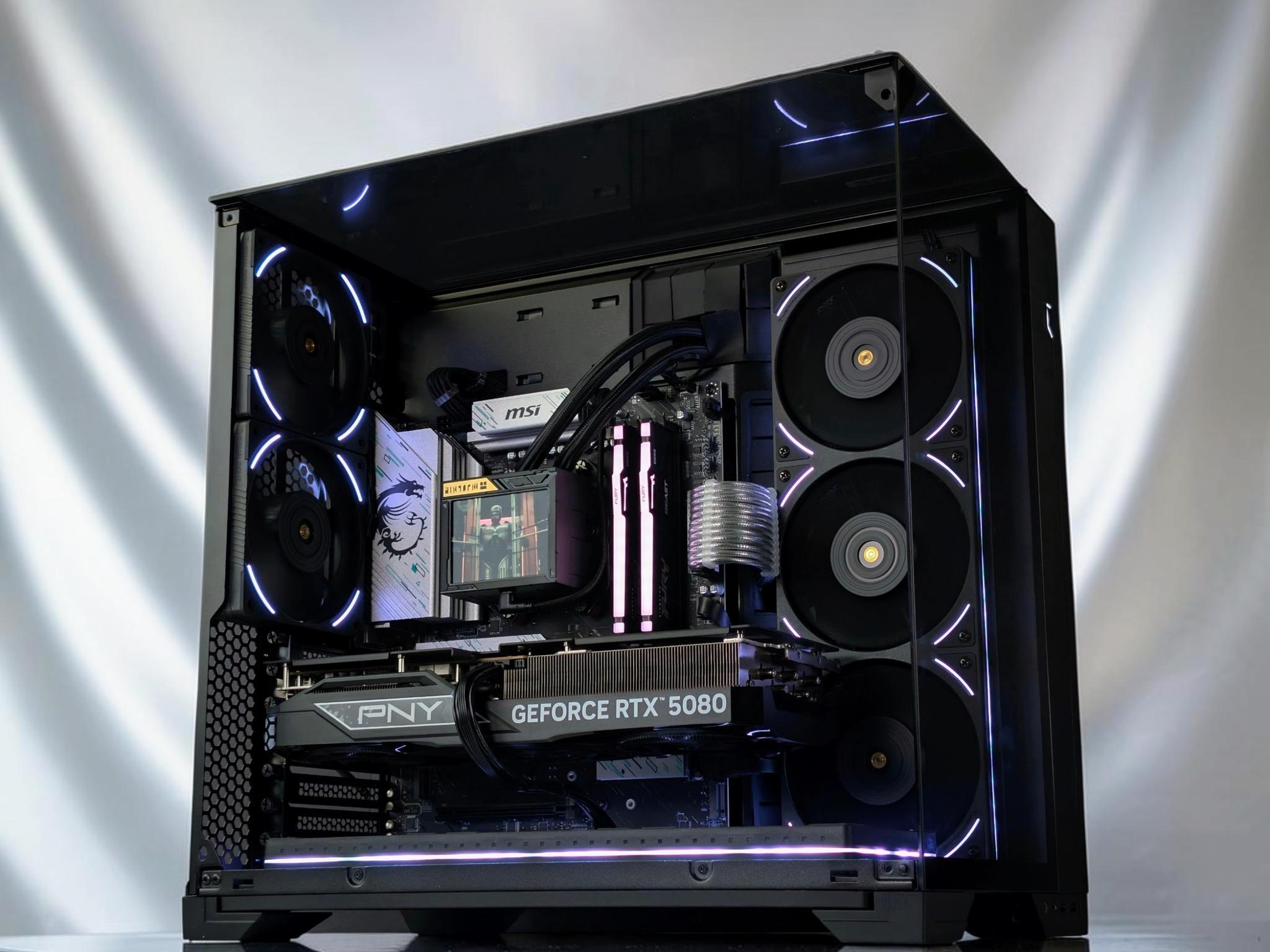 🚀🥇Extreme 4K Gaming PC⚡NVIDIA RTX 5080 16GB⚡AMD Ryzen 7 9800X3D⚡32GB DDR5⚡2TB NVME SSD