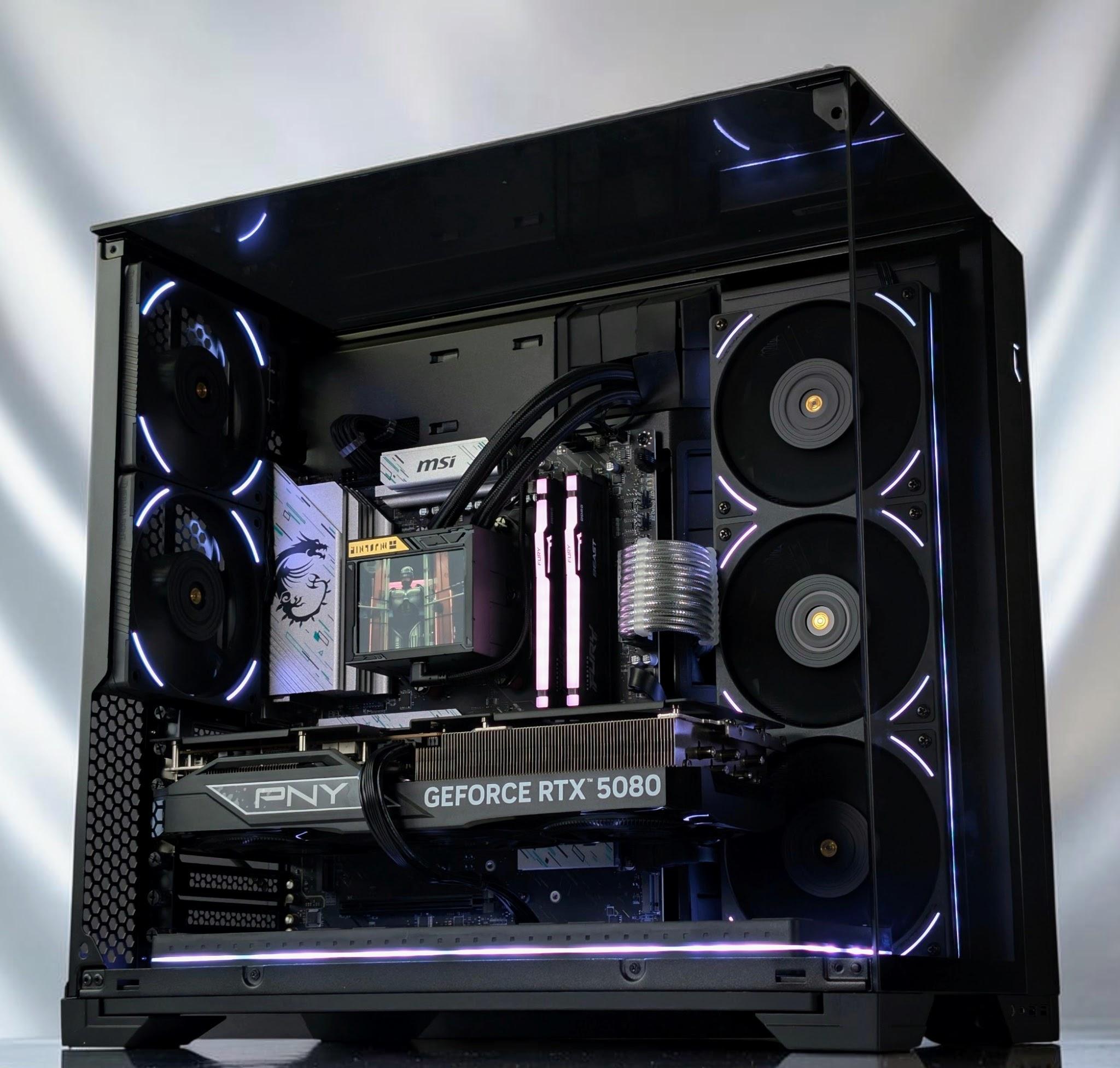 🤖🛡️Workstation & Gaming PC 💥Nvidia RTX 5080 16GB💥AMD Ryzen 9 7900X3D 12 core 💥32GB DDR5💥2TB NVME