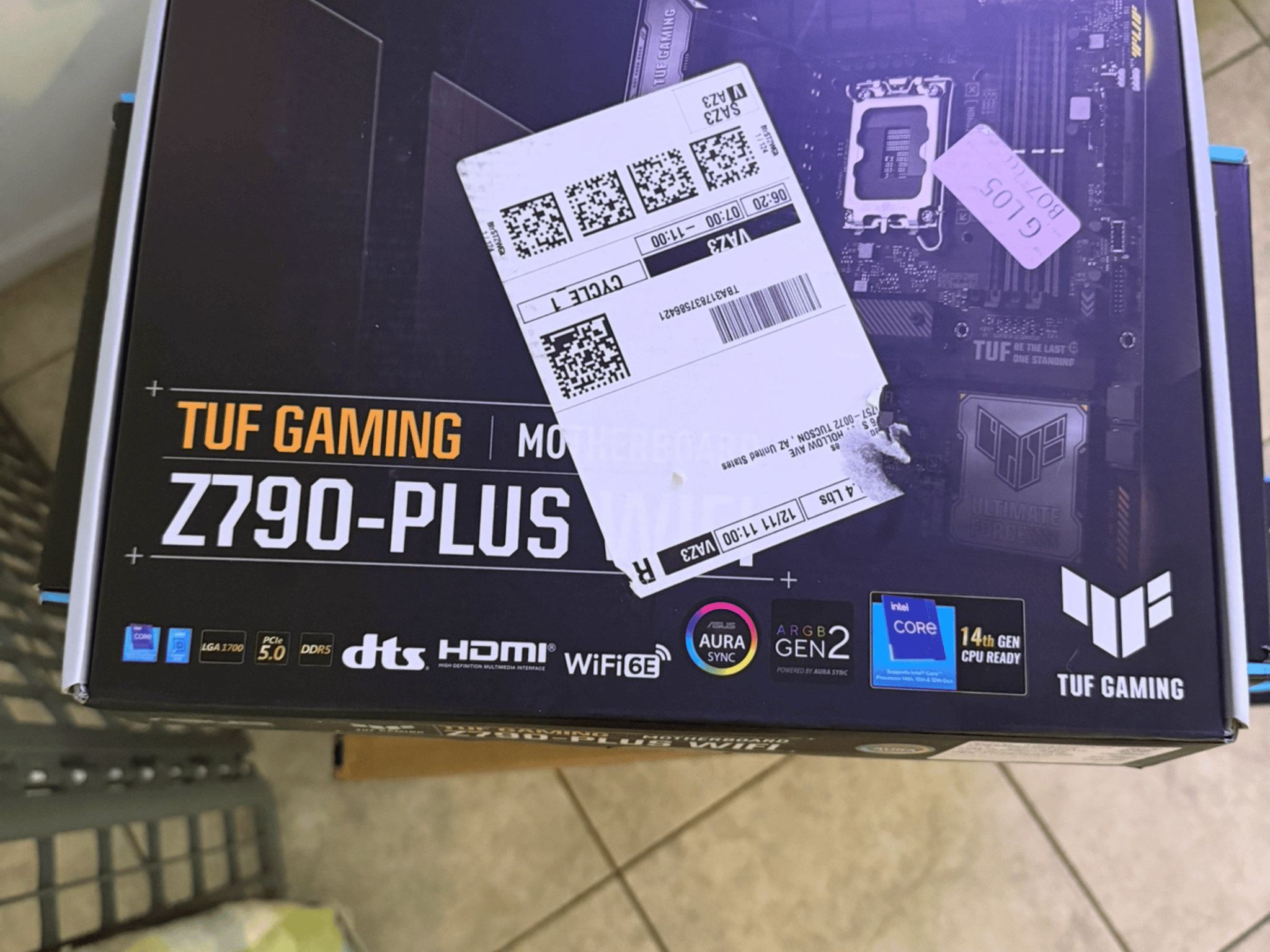 ASUS TUF GAMING Z790-PLUS WIFI